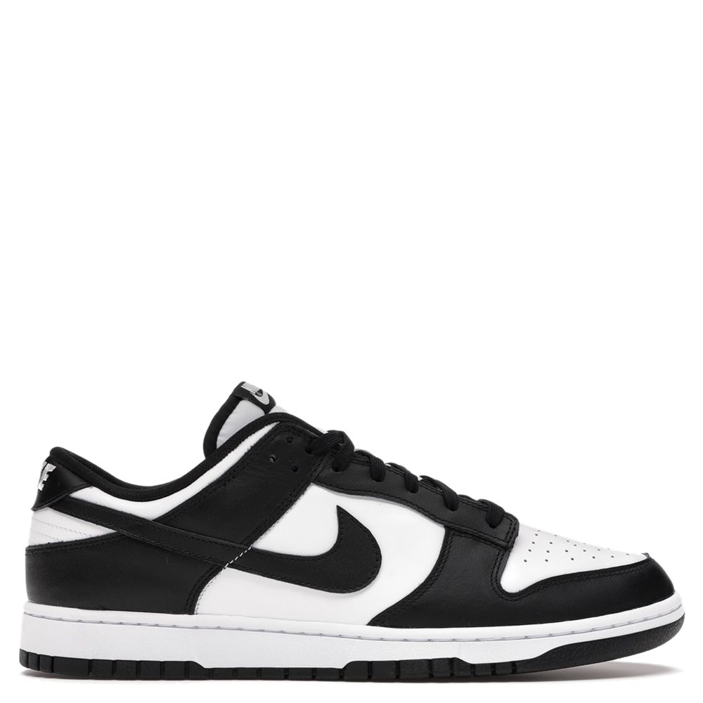 

Nike Dunk Low White Black Sneakers Size US 11 (EU, Multicolor