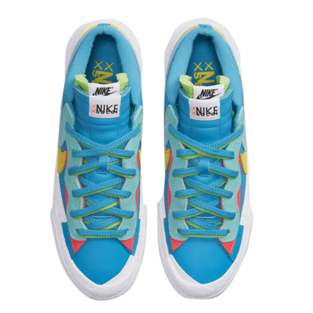 

Nike Blazer Low sacai KAWS Neptune Blue Sneakers Size US 9.5 (EU
