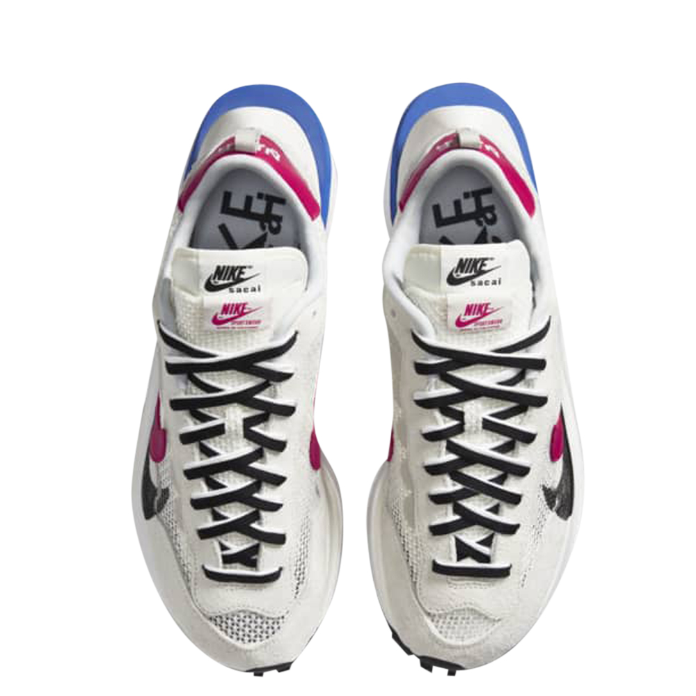 

Nike Sacai Vaporwaffle Fuschia Sneakers Size US 7.5 (EU, Multicolor