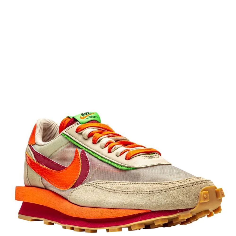 

Nike LD Waffle sacai CLOT Kiss of Death Net Orange Blaze Sneakers Size US 9 (EU, Multicolor