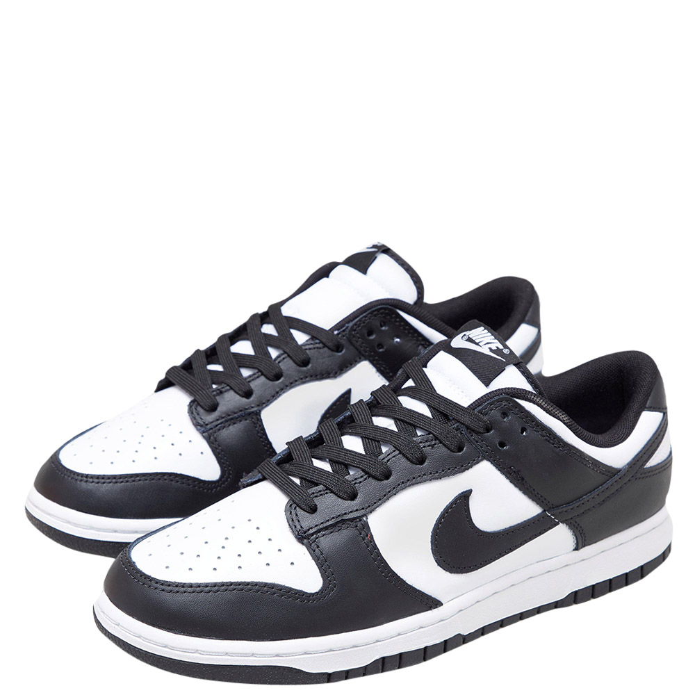 

Nike Dunk Low White Black Sneakers Size US 9 (EU