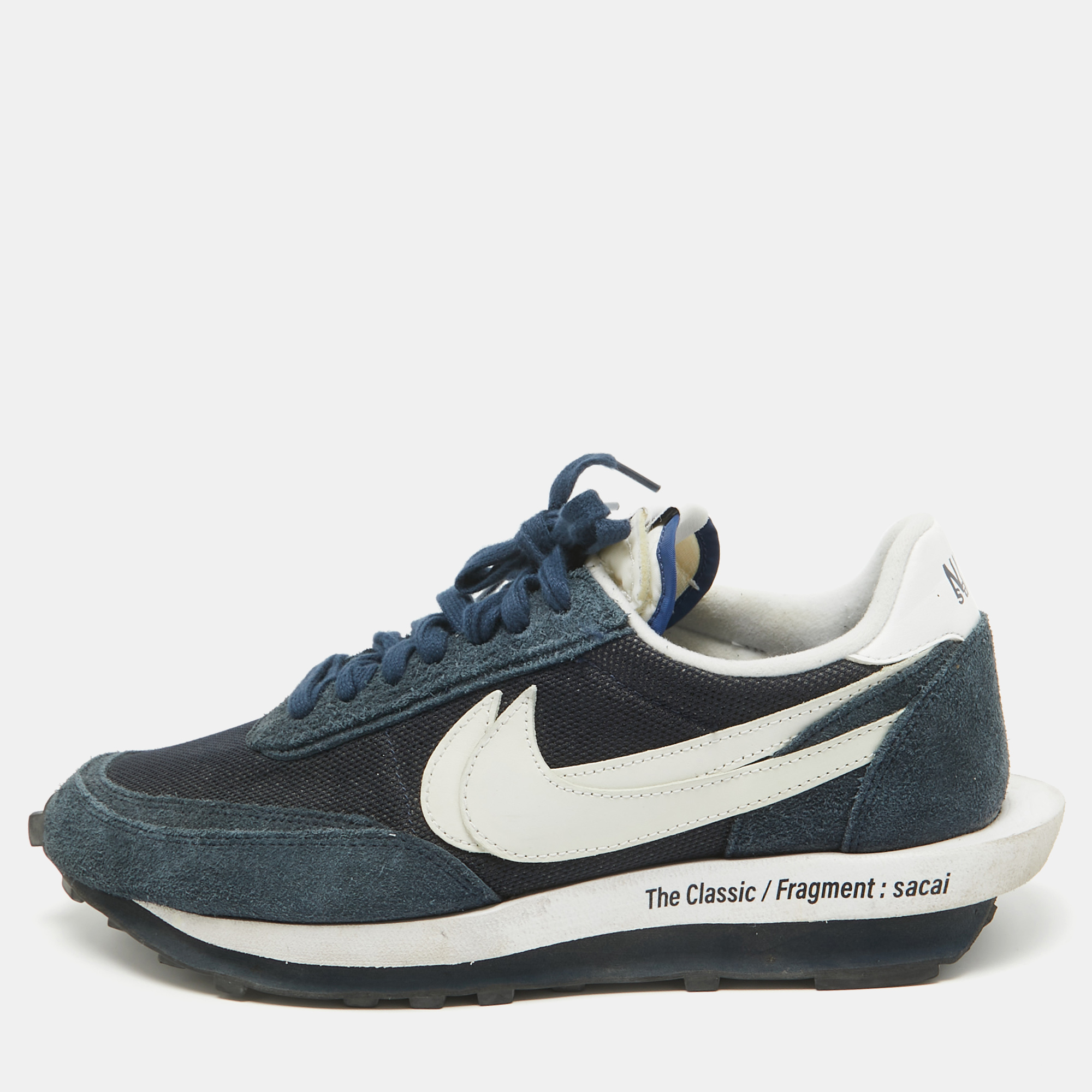 Upgrade your style with these Nike x Sacai sneakers. Meticulously designed for fashion and comfort theyre the ideal choice for a trendy and comfortable stride.