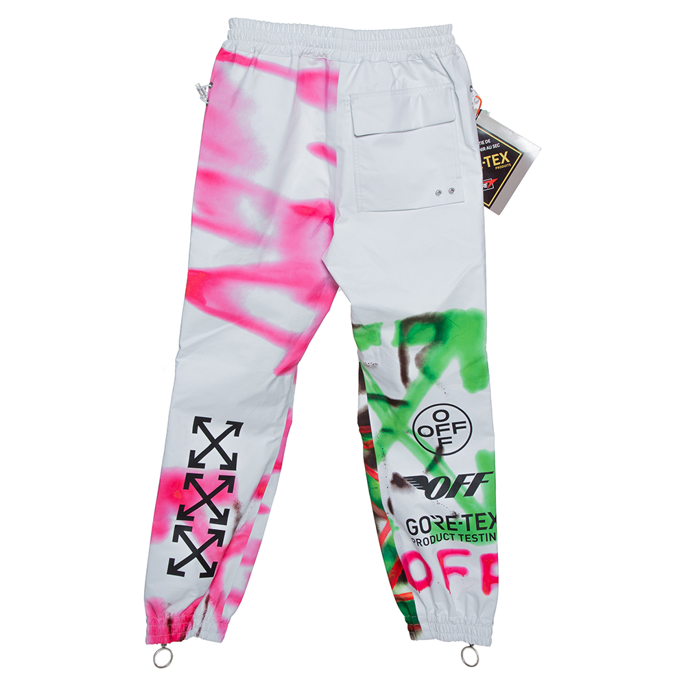 

Off-White Multicolor Graffiti Print Goretex Pants