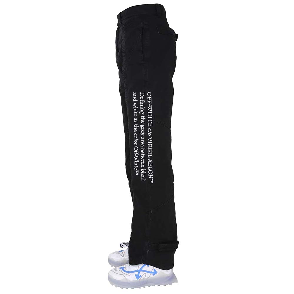 

Off-White Black Contour Cargo Pants Size