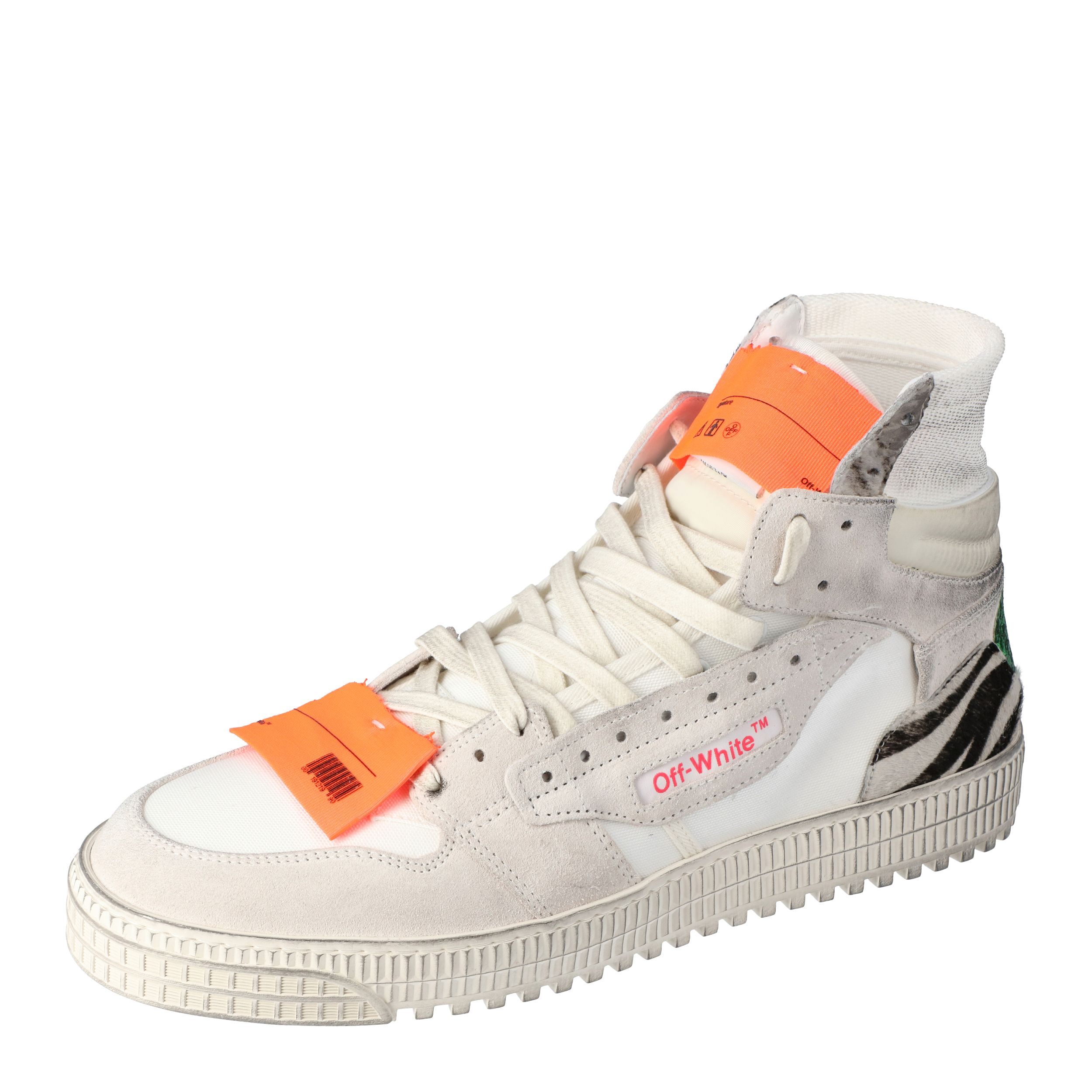 off white high tops white