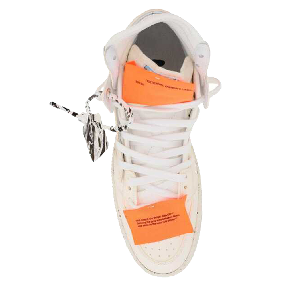 

Off-White White/Orange Off-Court 3.0 High top Sneakers Size IT