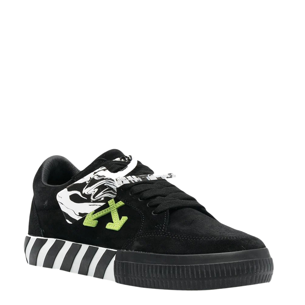 

Off-White Vulcanized Low Black/Green Sneakers Size US 10 (EU, Multicolor