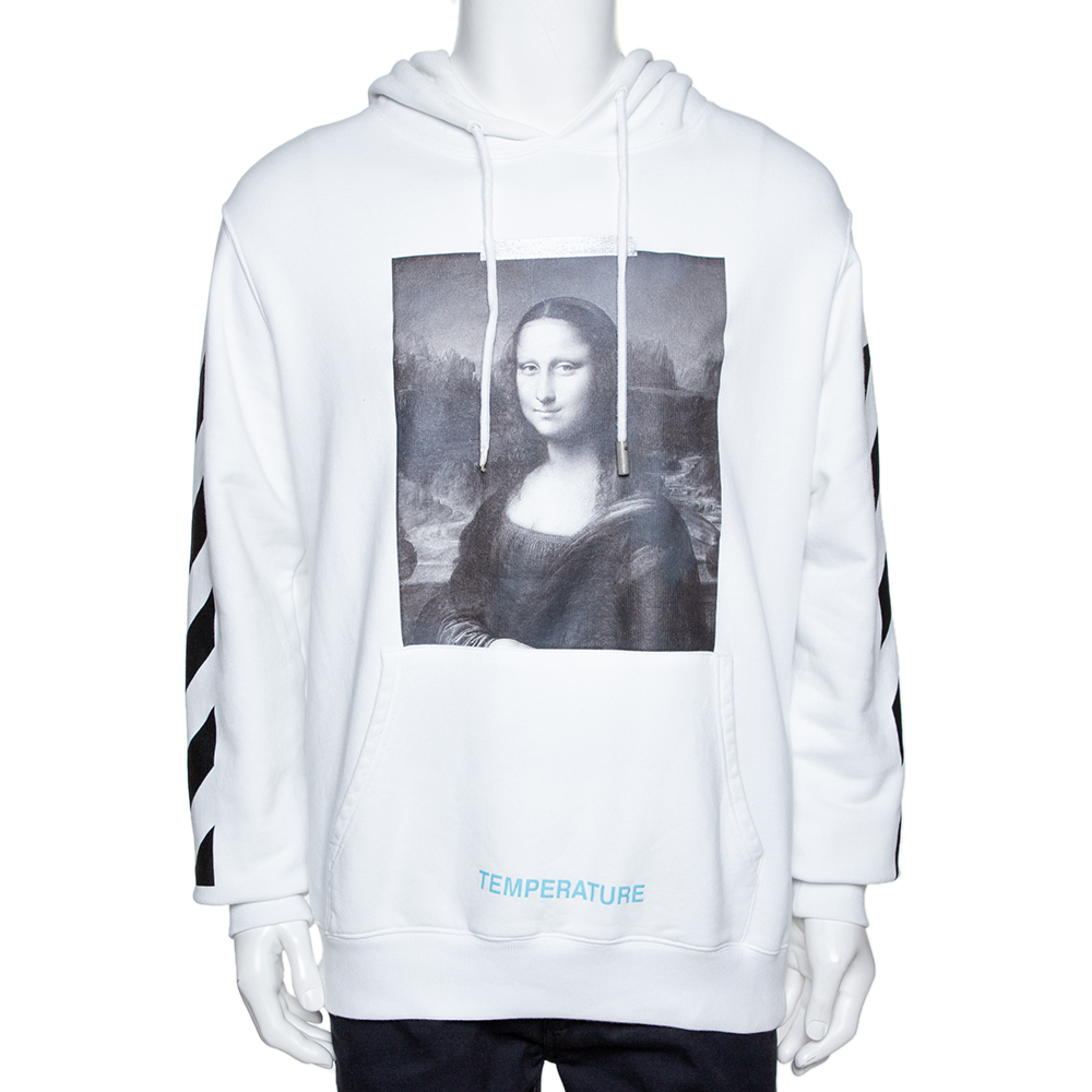 off white temperature hoodie mona lisa