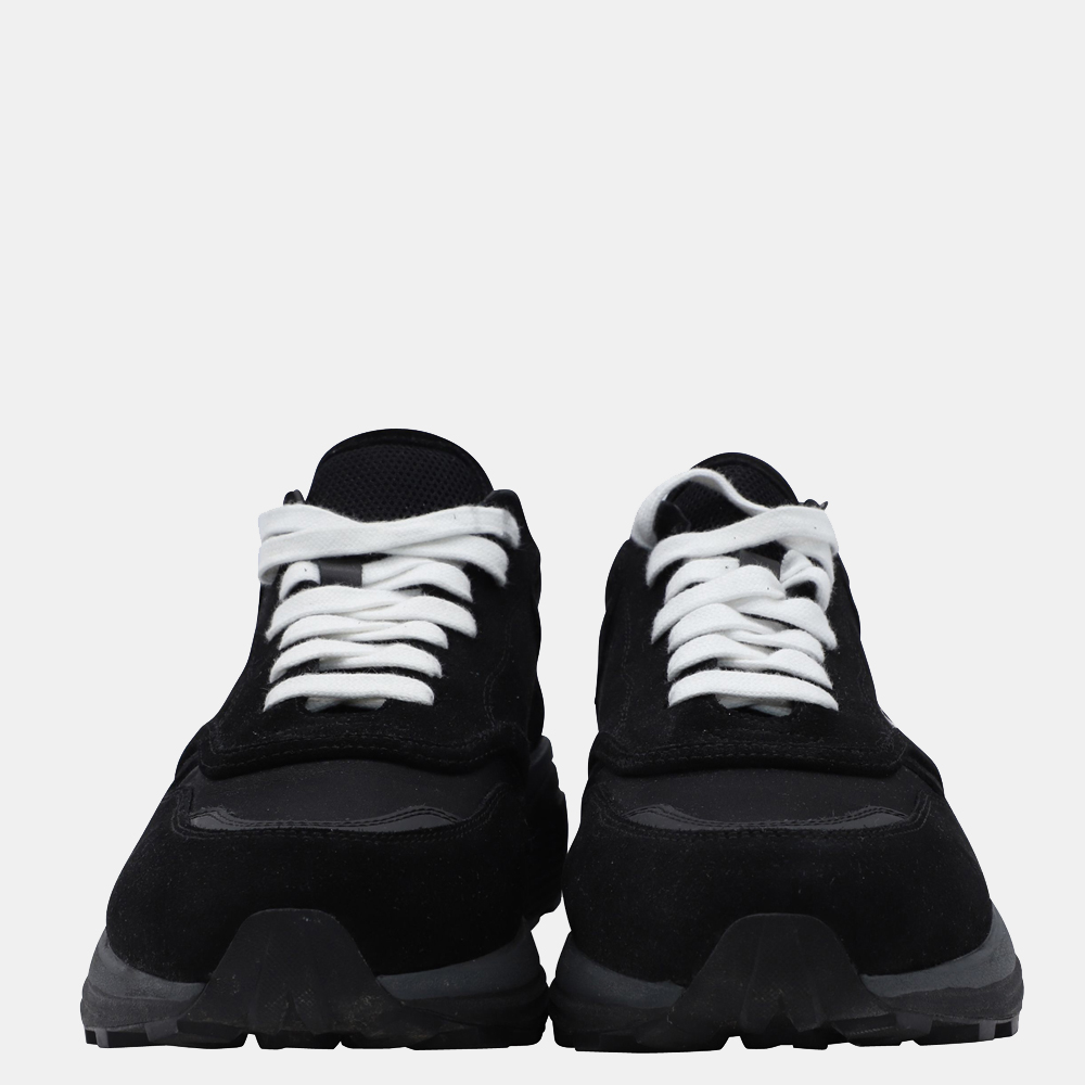 

Off White Black Suede Jogger Athletic Sneakers Size EU