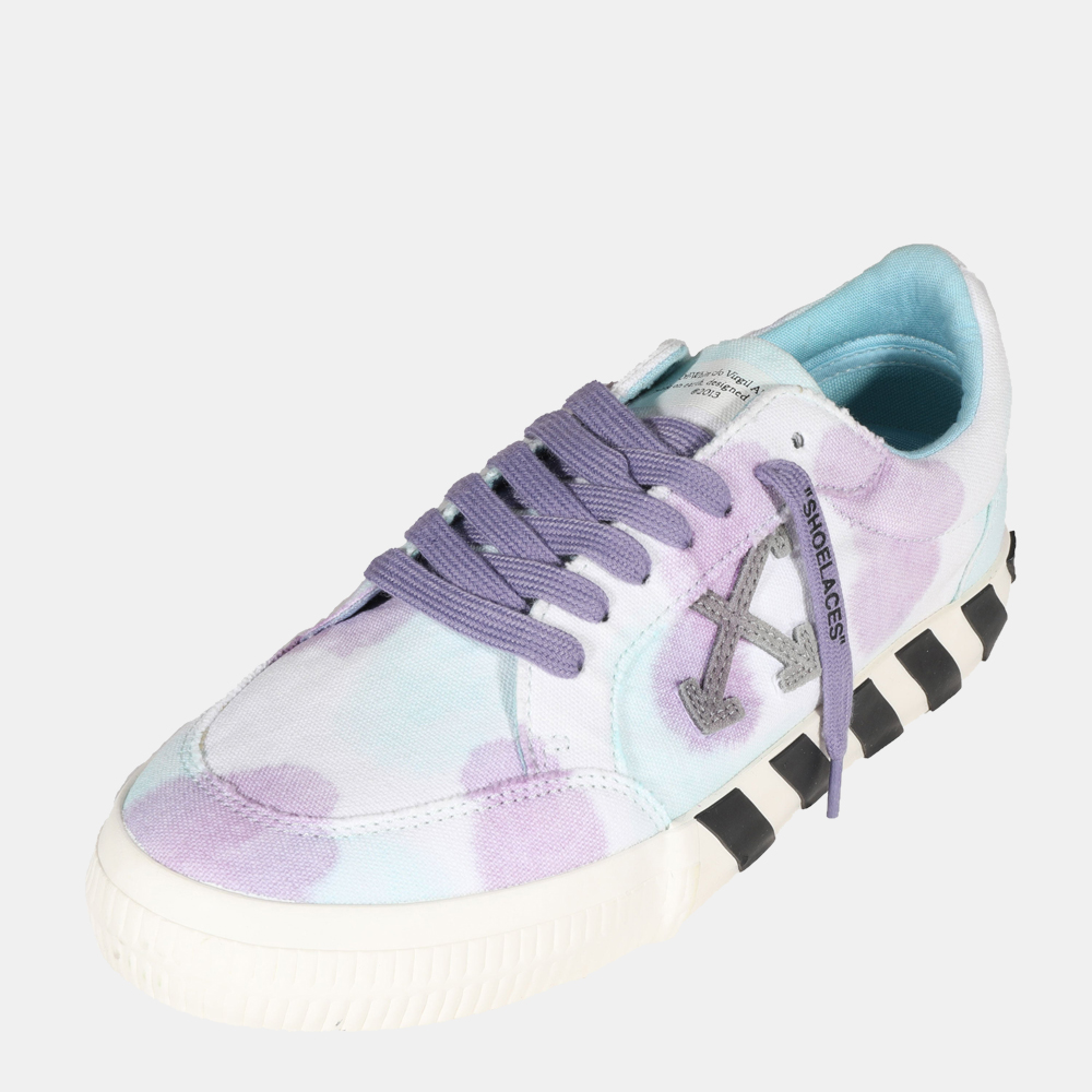 

Off-White Tie-Dye - White Lilac Vulc Low Sneakers ( EUR