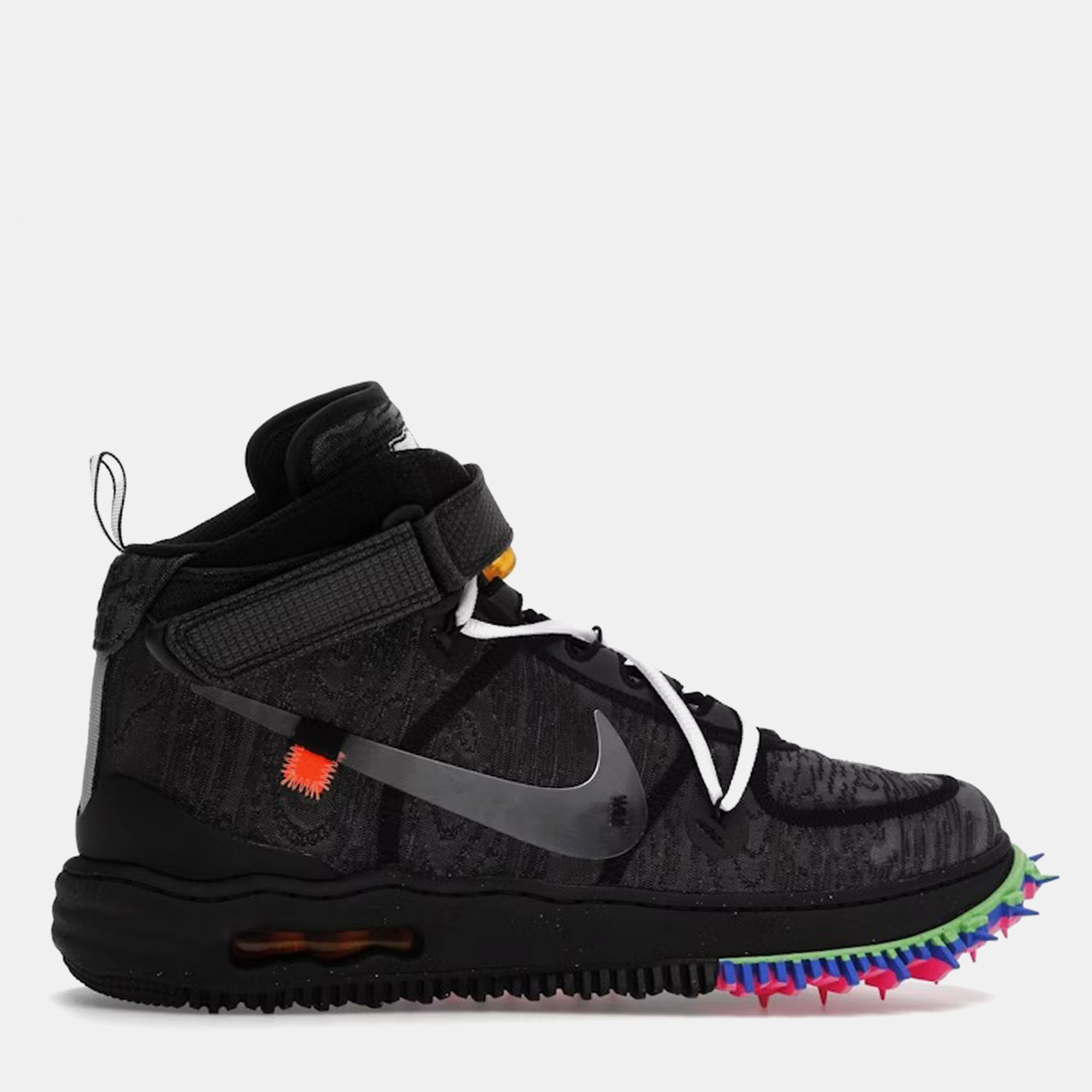 

Nike x Off-White Black Air Force 1 Mid Sneaker Size EU