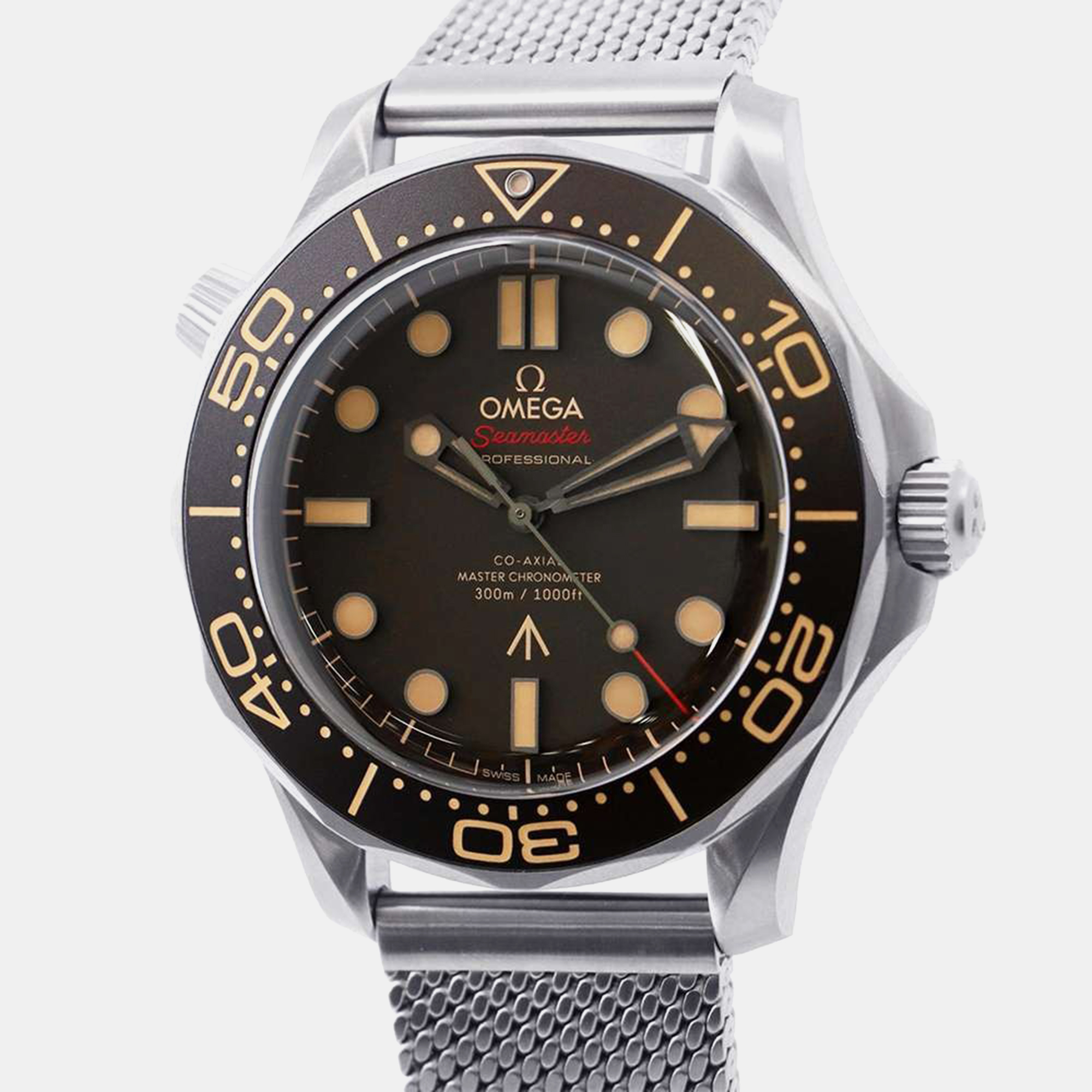 

Omega Brown Titanium Seamaster Automatic Men's Wristwatch 42 mm