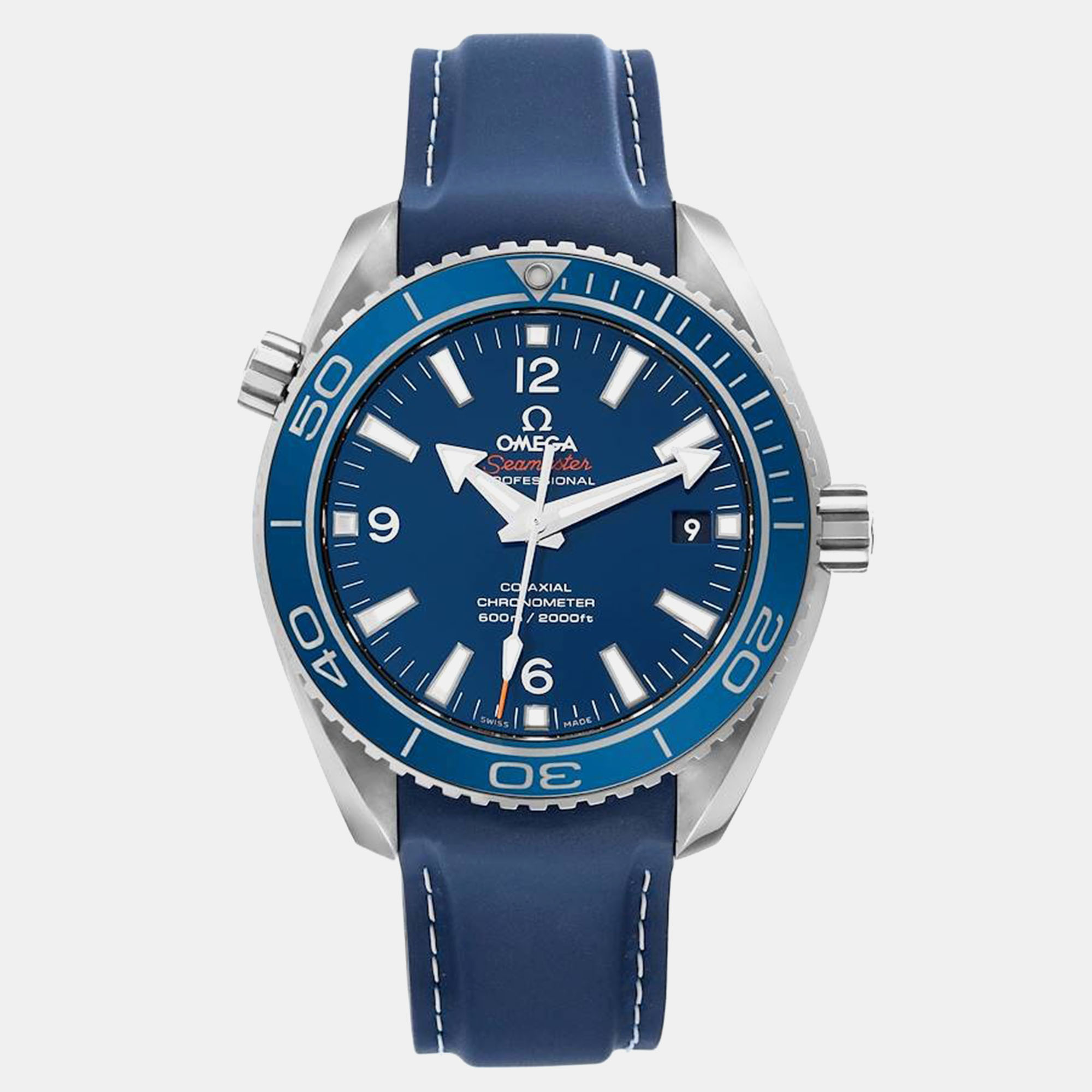 

Omega Blue Titanium Seamaster Planet Ocean 232.92.42.21.03.001 Automatic Men's Wristwatch 42 mm