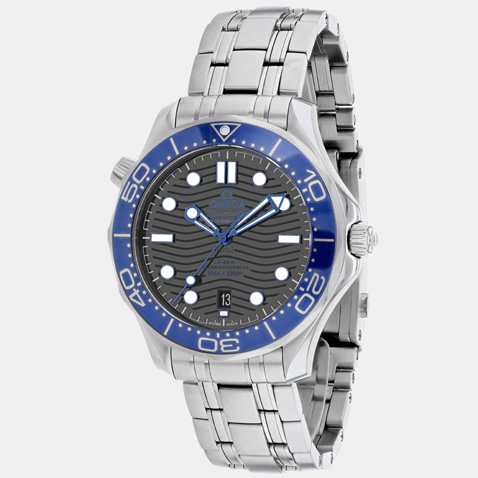 Omega Seamaster O21030422006001 Automatic Grey Stainless Steel Men’s Wristwatch 42 mm