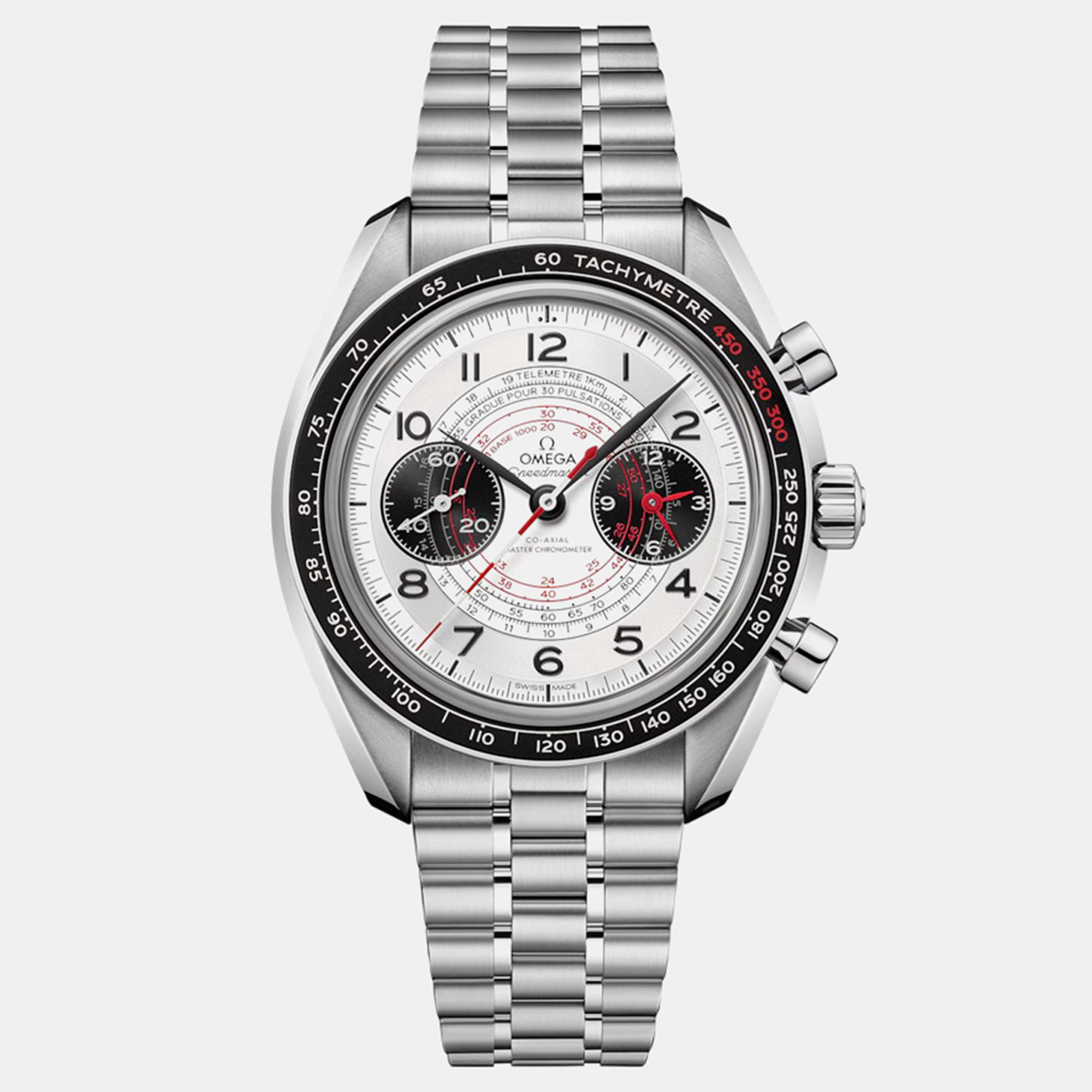 Omega Speedmaster 329.30.43.51.02.002 White Stainless Steel Manual winding Men Wristwatch 43mm