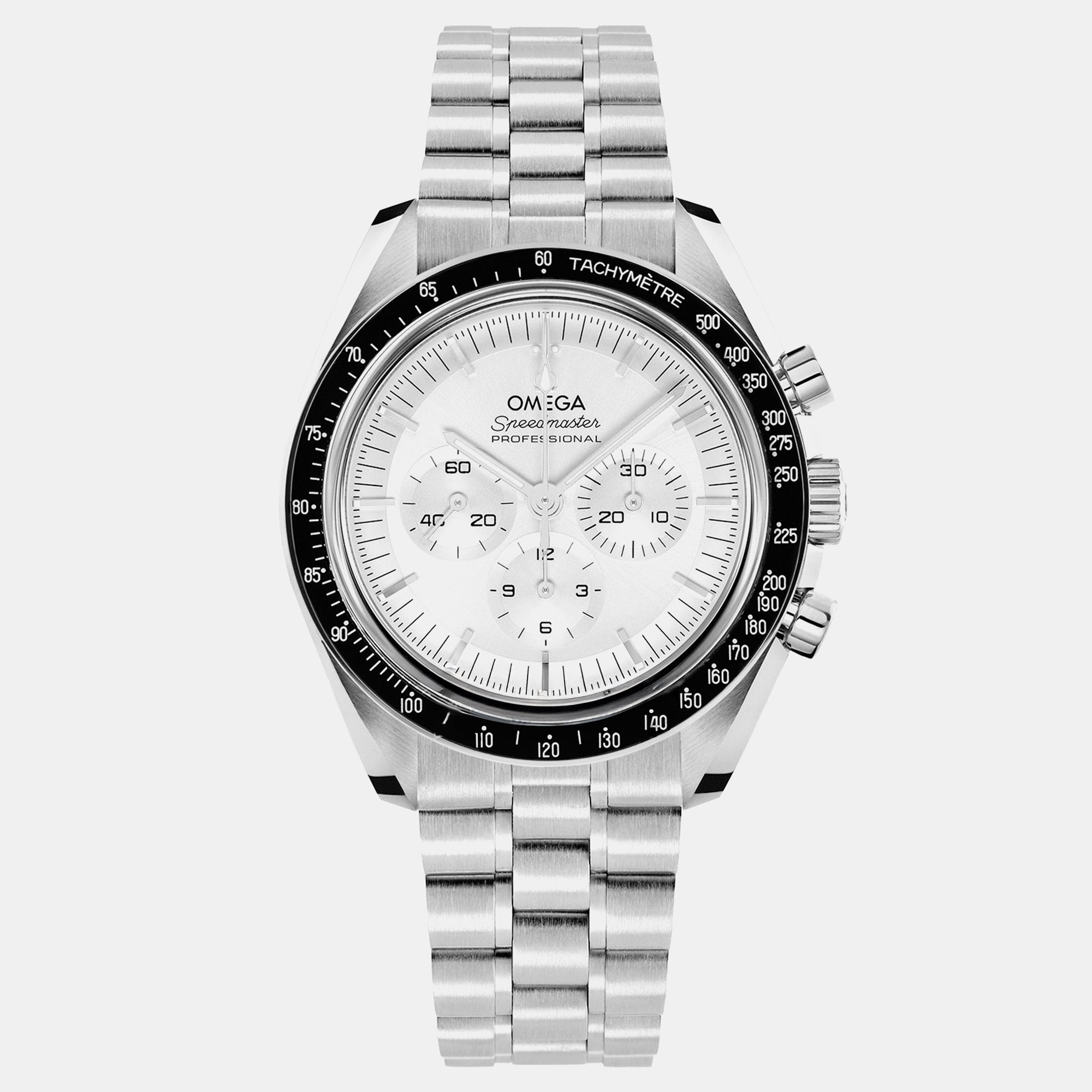 Omega Speedmaster Professional Moonwatch 310.60.42.50.02.001 White Stainless Steel Manual winding Men Wristwatch 42mm