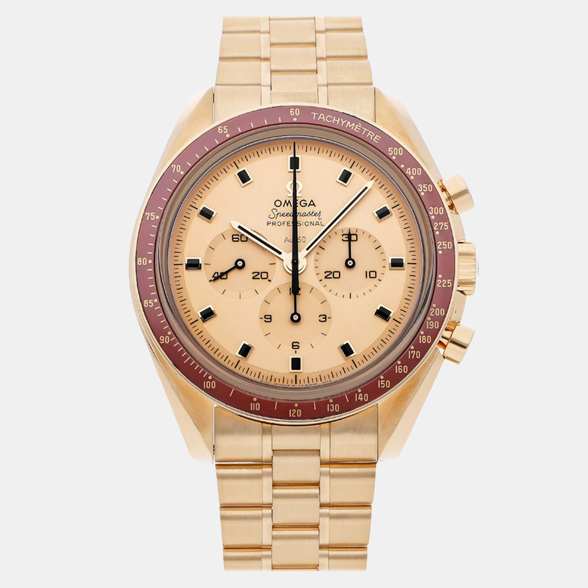 Omega Speedmaster Moonwatch 310.60.42.50.99.001 Gold Yellow Gold Manual winding Men Wristwatch 42mm