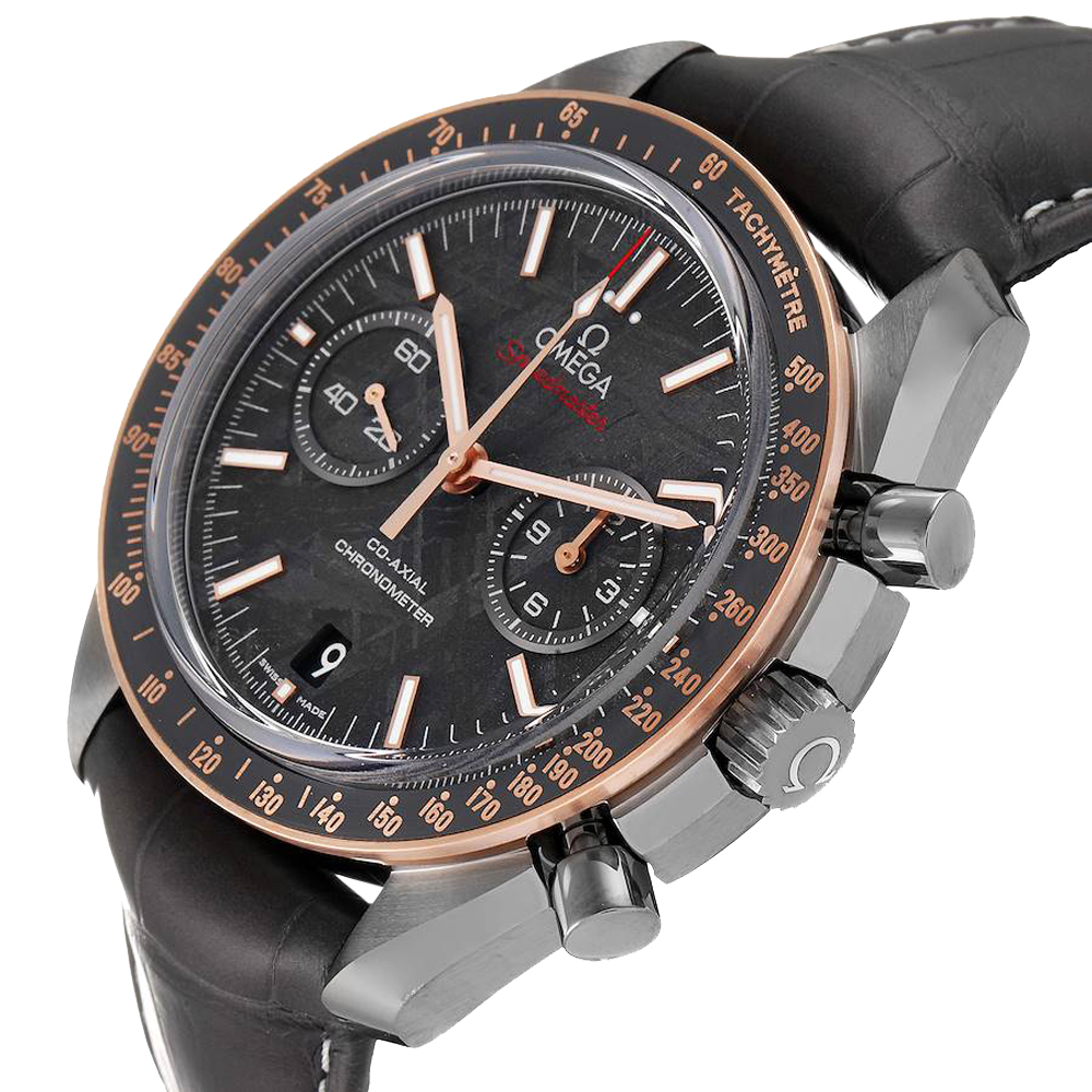 

Omega Grey Ceramic Speedmaster Side of the Moon Watch 311.63.44.51.99.001 Men's Wristwatch 44 MM