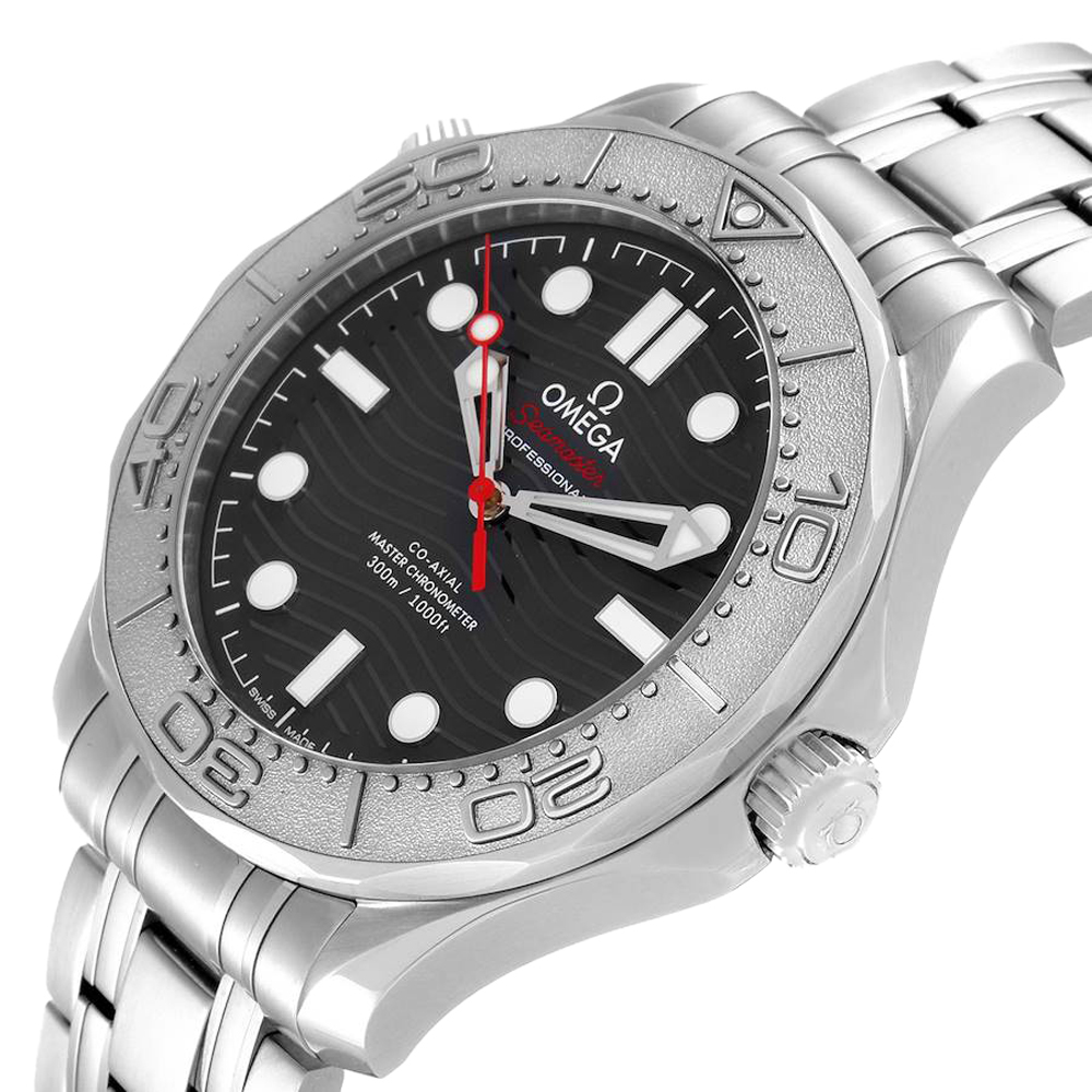 

Omega Grey Stainless Steel Seamaster Diver 300M 210.30.42.20.01.002 Men's Wristwatch 42 MM