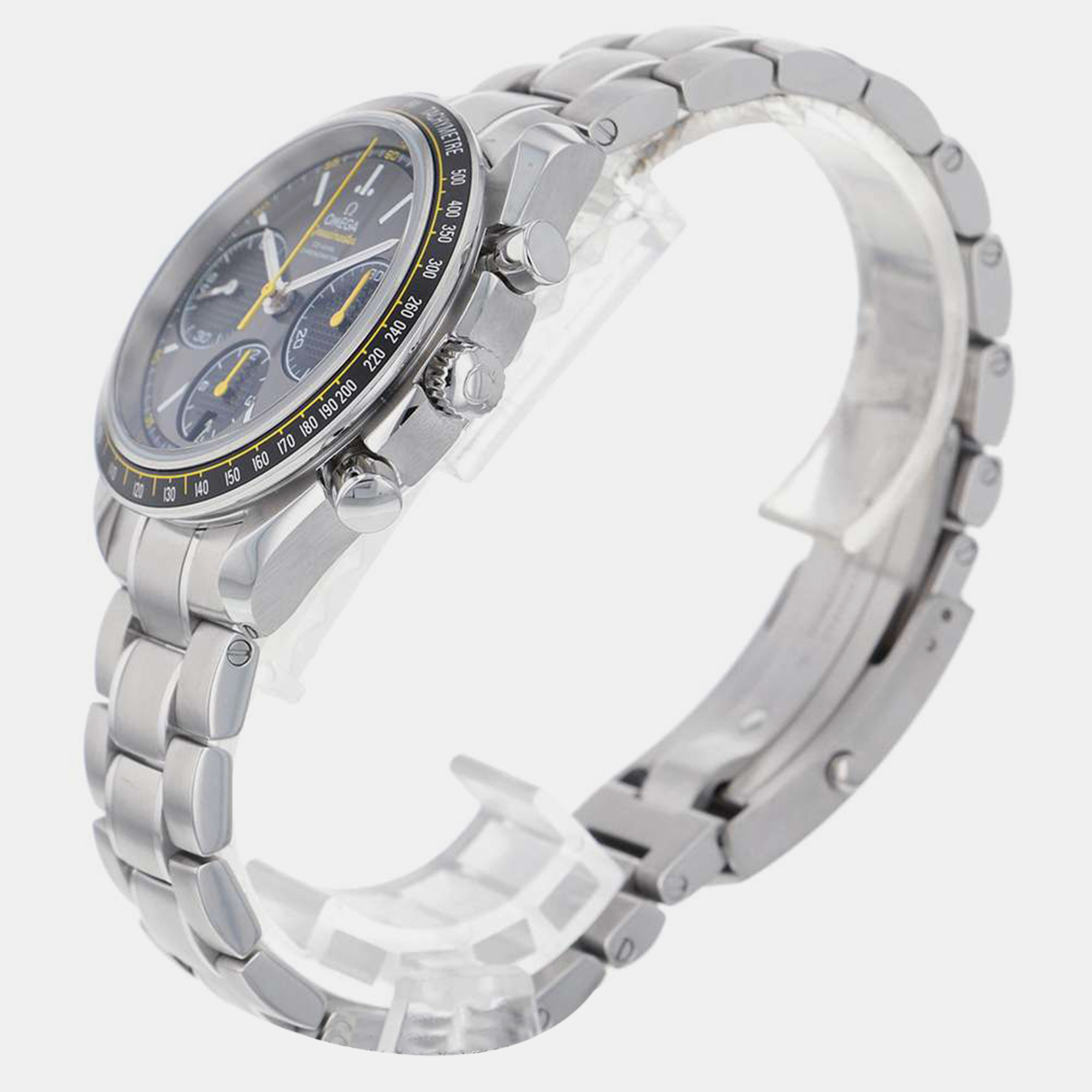 

Omega Grey Stainless Steel Speedmaster Racing 326.30.40.50.06.001 Automatic Men's Wristwatch 40 mm