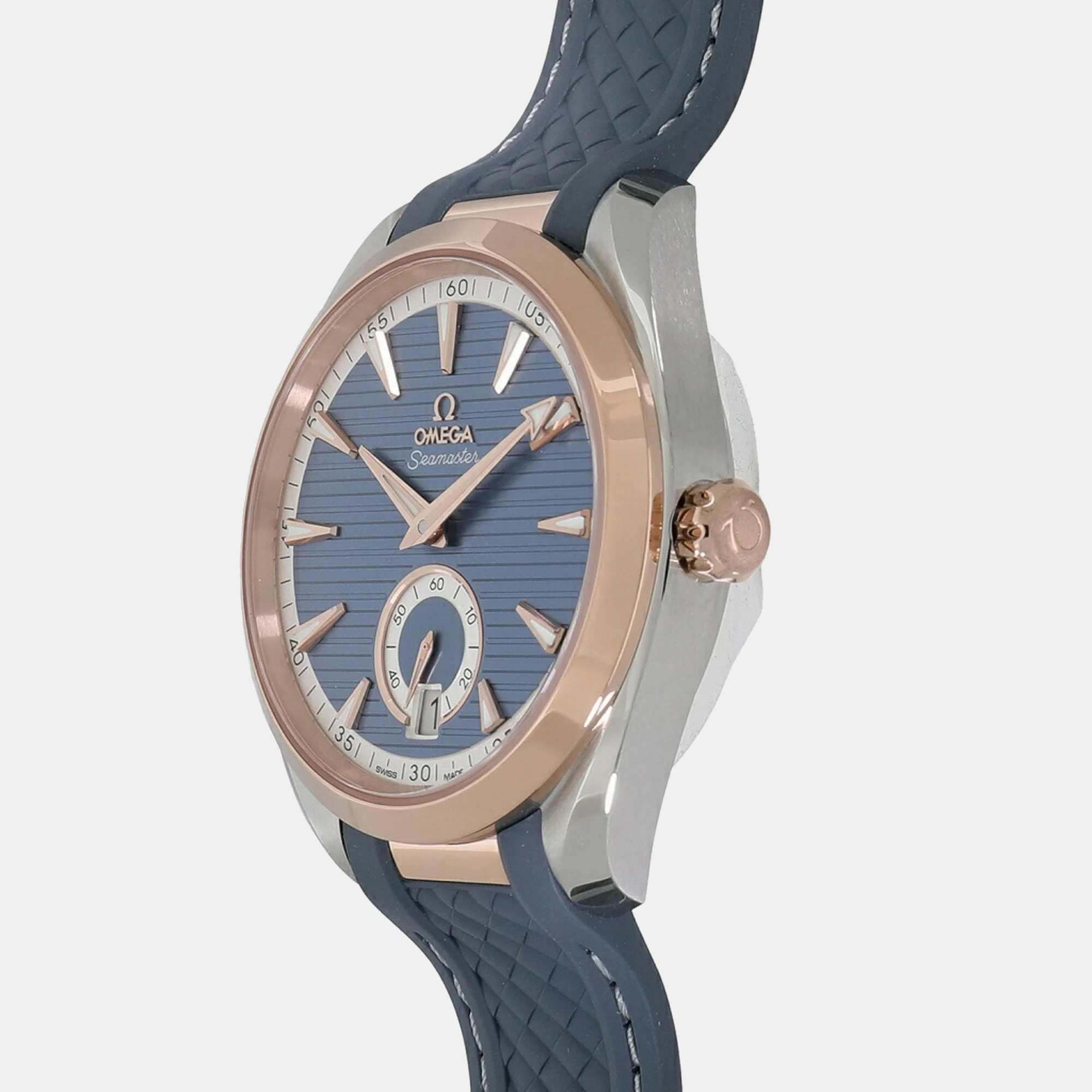 

Omega Blue Stainless Steel Seamaster Aqua Terra 220.22.41.21.03.001 Automatic Men's Wristwatch 41 mm