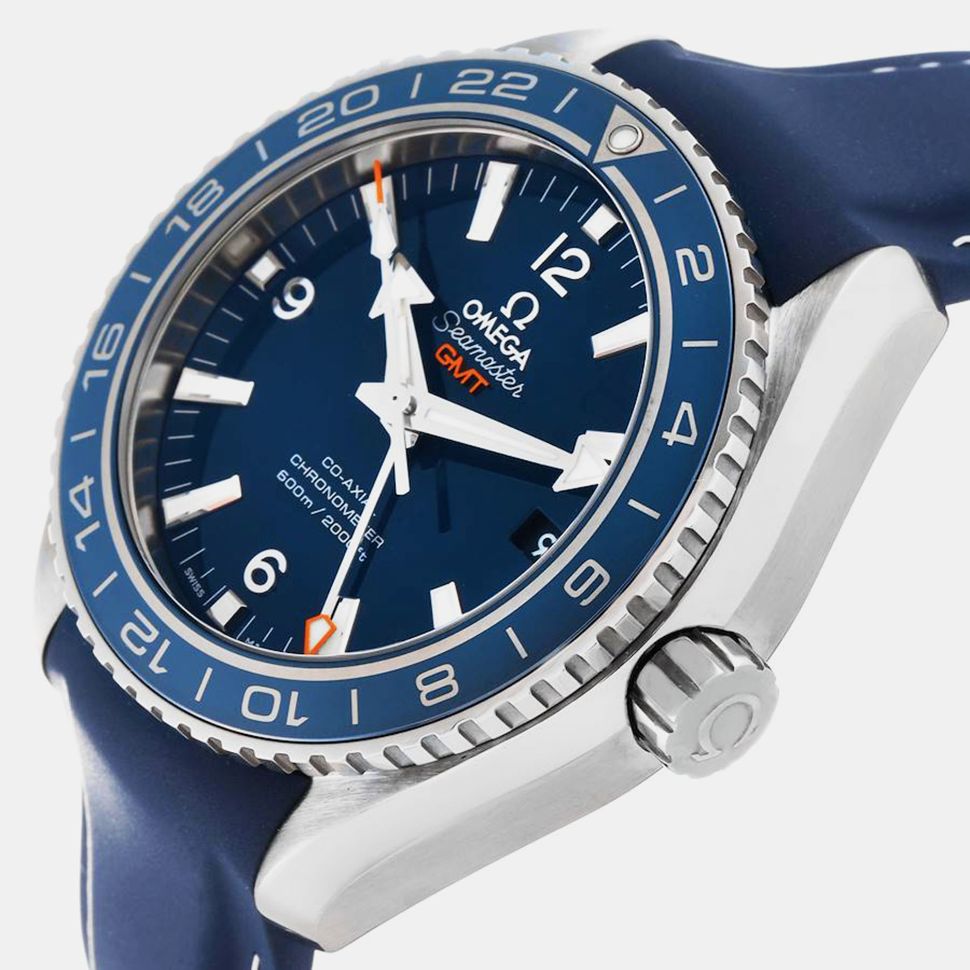 

Omega Blue Titanium Seamaster Planet Ocean 232.92.44.22.03.001 Automatic Men's Wristwatch 43.5 mm