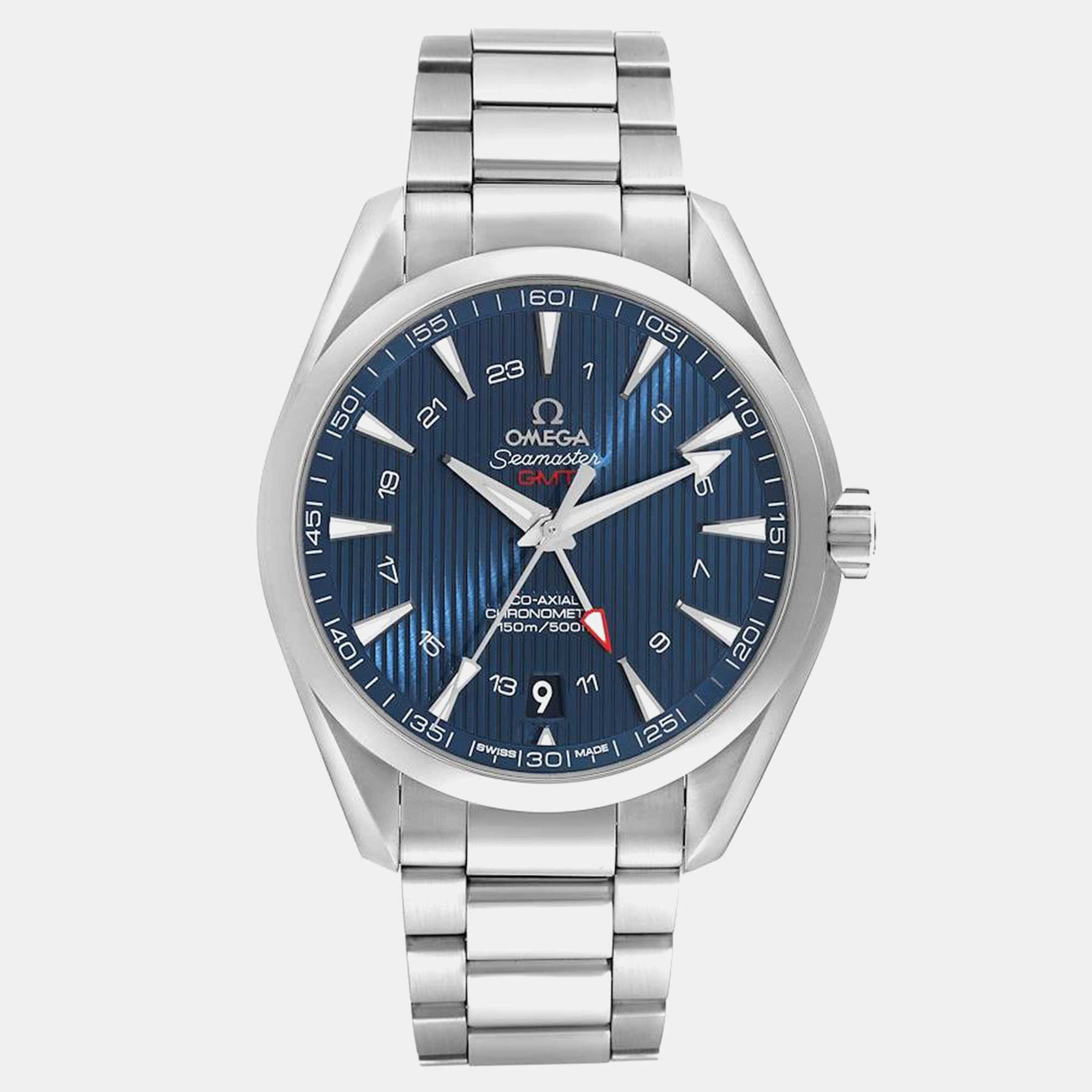 

Omega Blue Stainless Steel Seamaster Aqua Terra 231.10.43.22.03.001 Automatic Men's Wristwatch 43 mm