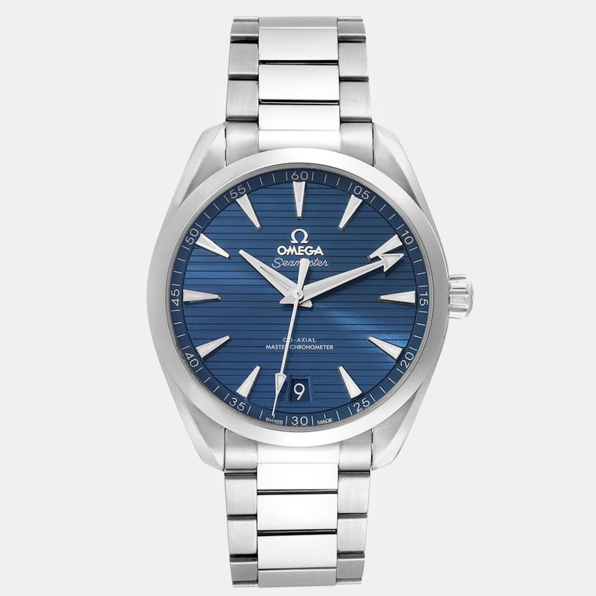 

Omega Blue Stainless Steel Seamaster Aqua Terra 220.10.41.21.03.004 Automatic Men's Wristwatch 41 mm