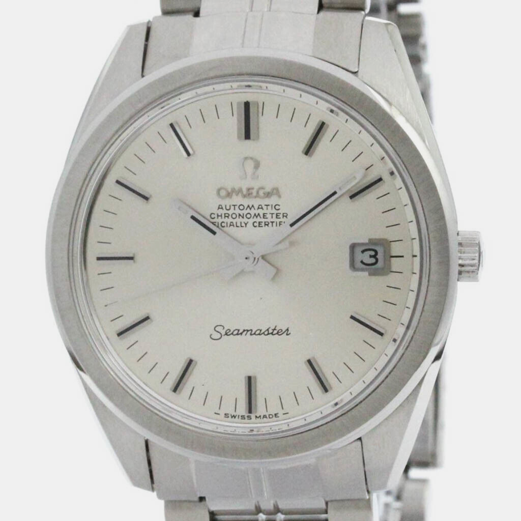 

Omega Seamaster Automatic Stainless Steel Men's 166.028, Silver