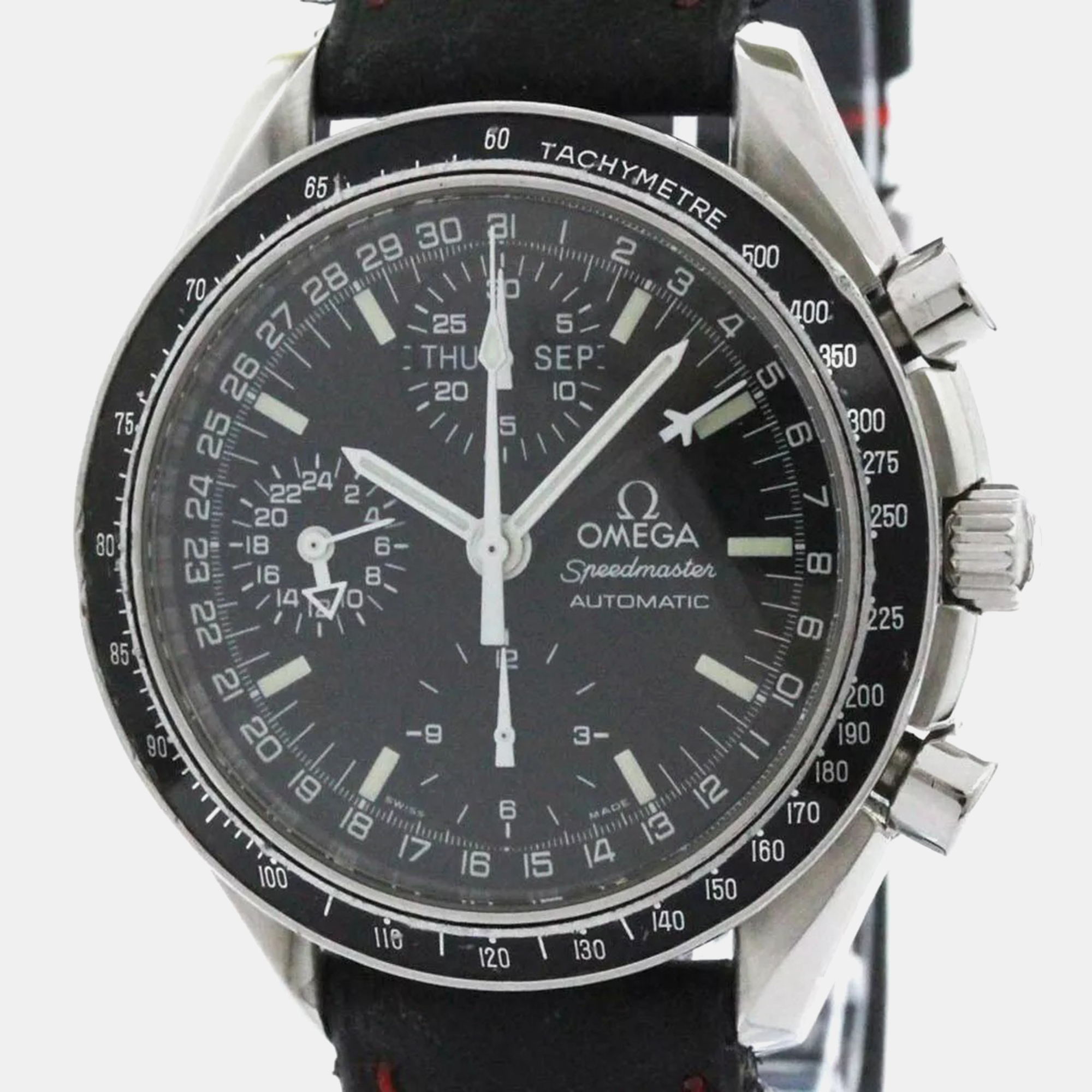 

Omega Speedmaster Mark 40 Steel Automatic Men's Watch 39 mm, Black