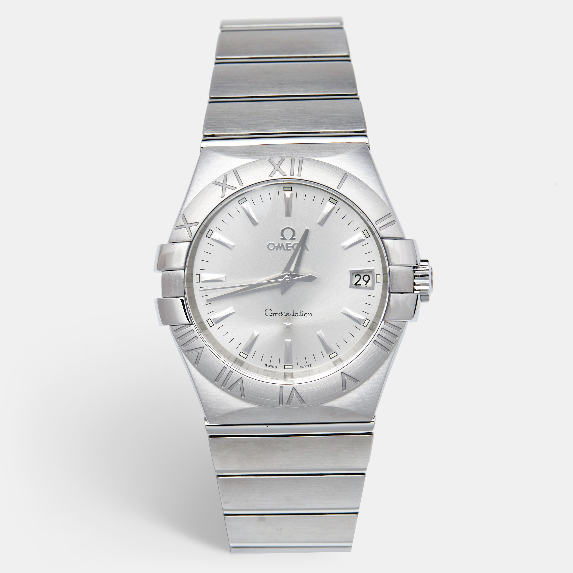 

Omega Silver Stainless Steel Constellation