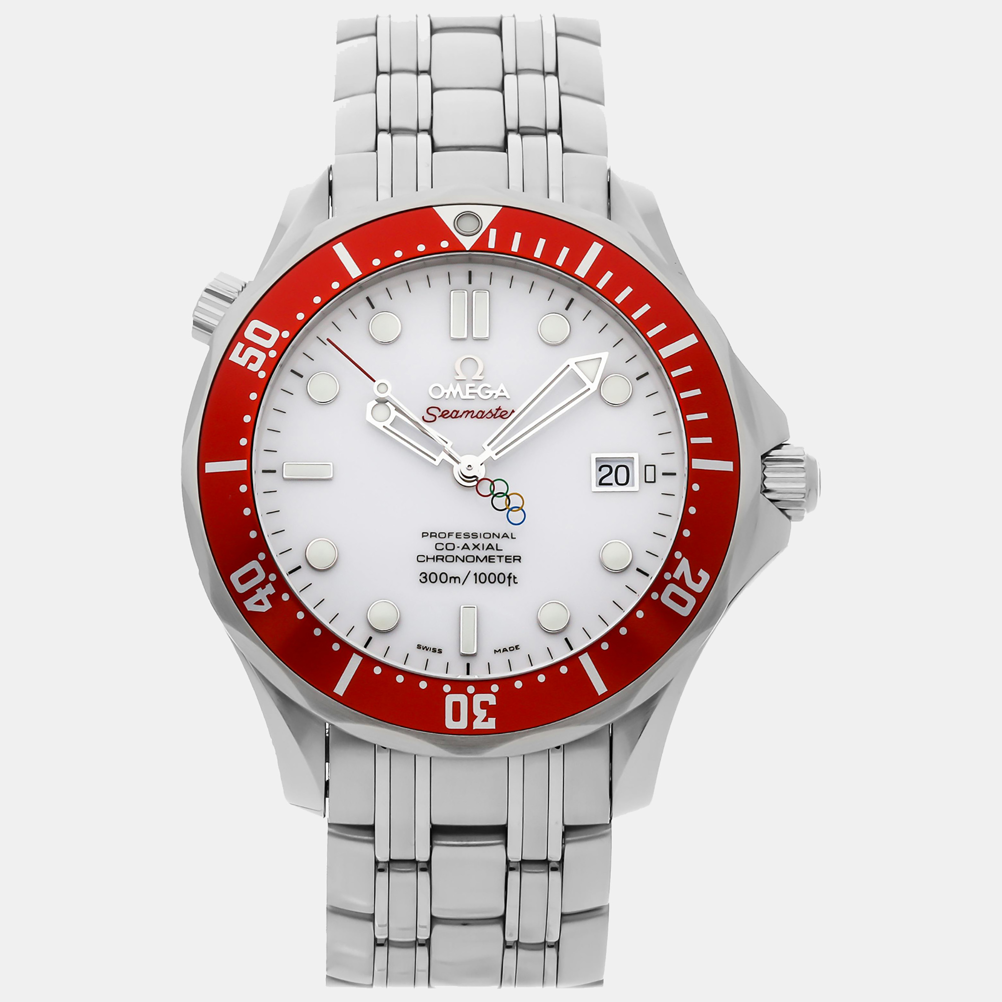 

Pre-Owned Omega Seamaster Diver 41 mm, White