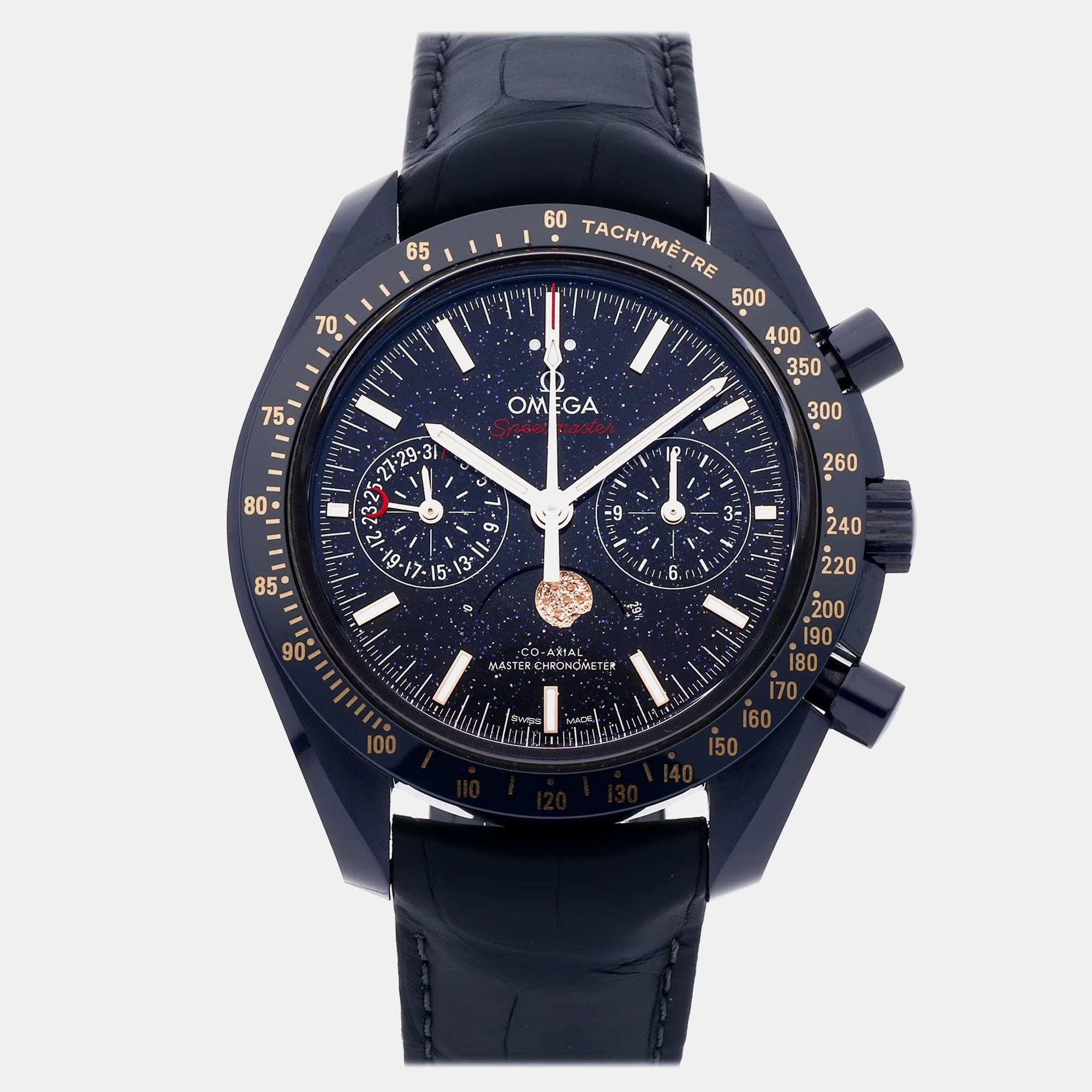 

Pre-Owned Omega Speedmaster Moonwatch 304.93.44.52.03.002 44 mm, Blue