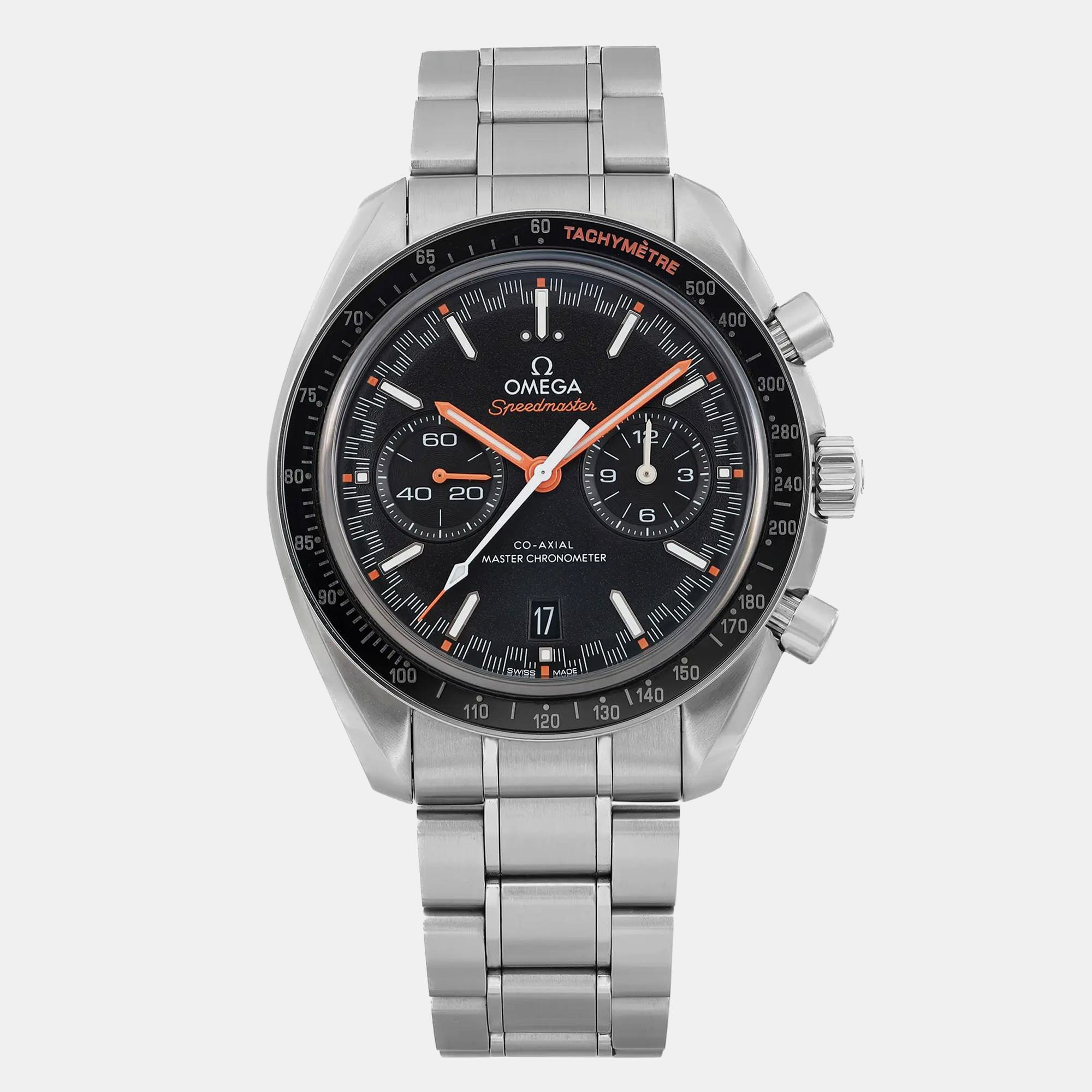 

Omega Seamaster Racing Steel Black Dial Watch 44.25 mm