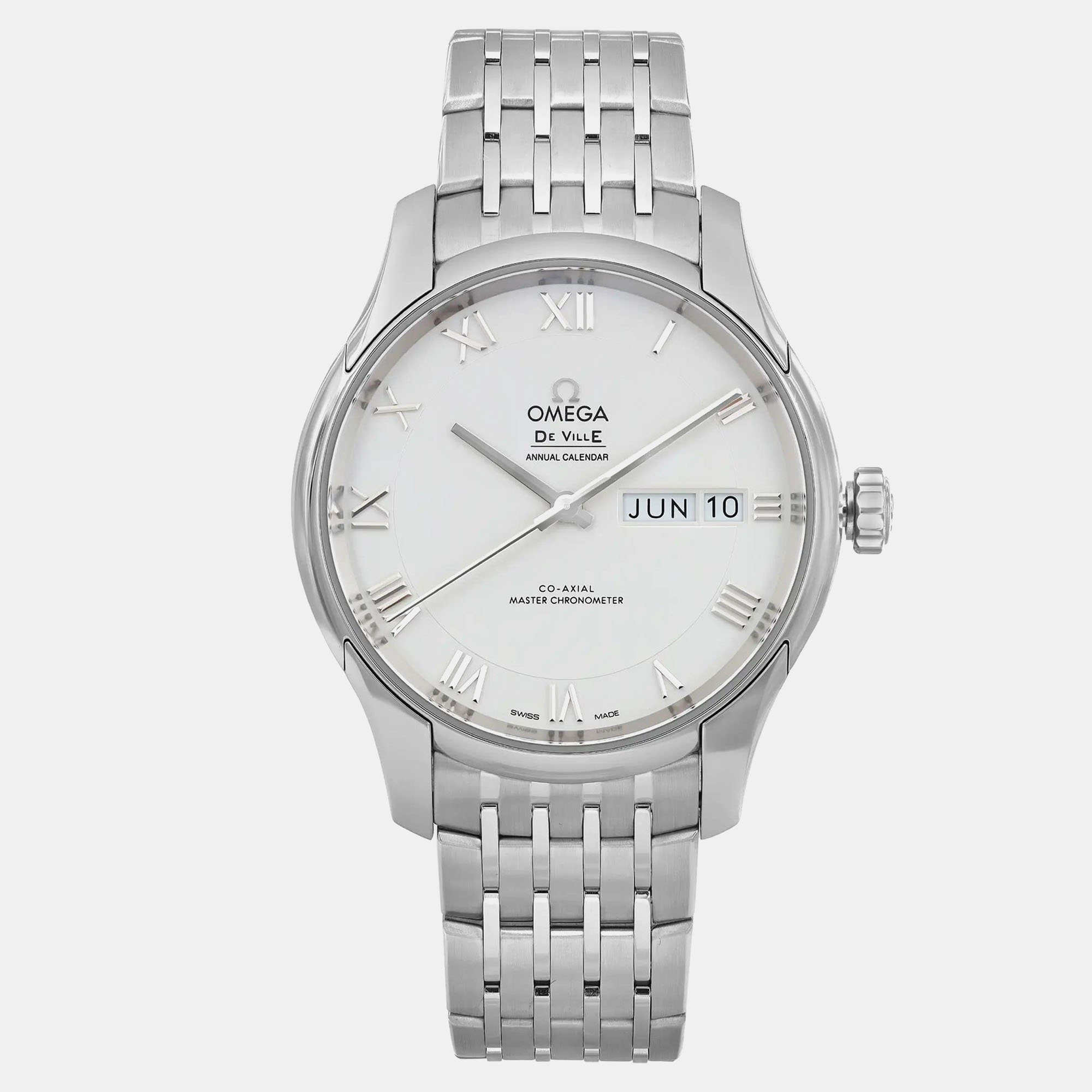 

Omega De Ville Hour Vision  Steel White Dial Men's Watch 433.10.41.22.02.001