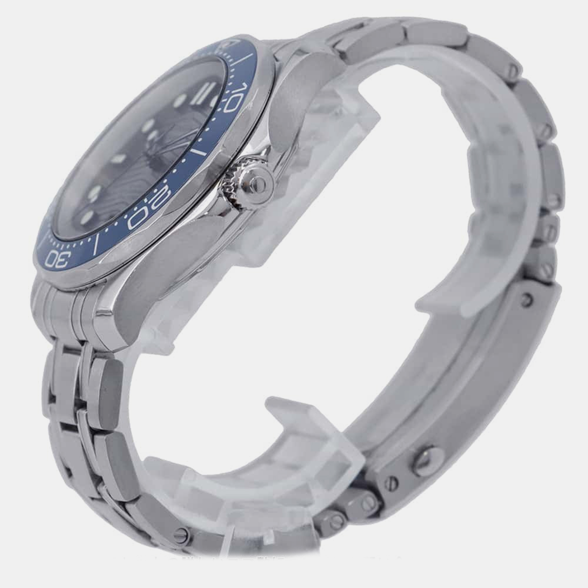 Omega Grey Stainless Steel Seamaster 210.30.42.20.06.001 Automatic Men`s Wristwatch 42 mm 