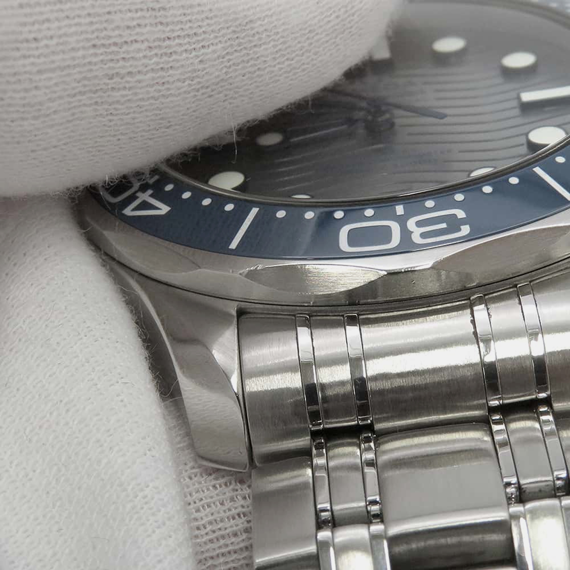Omega Grey Stainless Steel Seamaster 210.30.42.20.06.001 Automatic Men`s Wristwatch 42 mm 