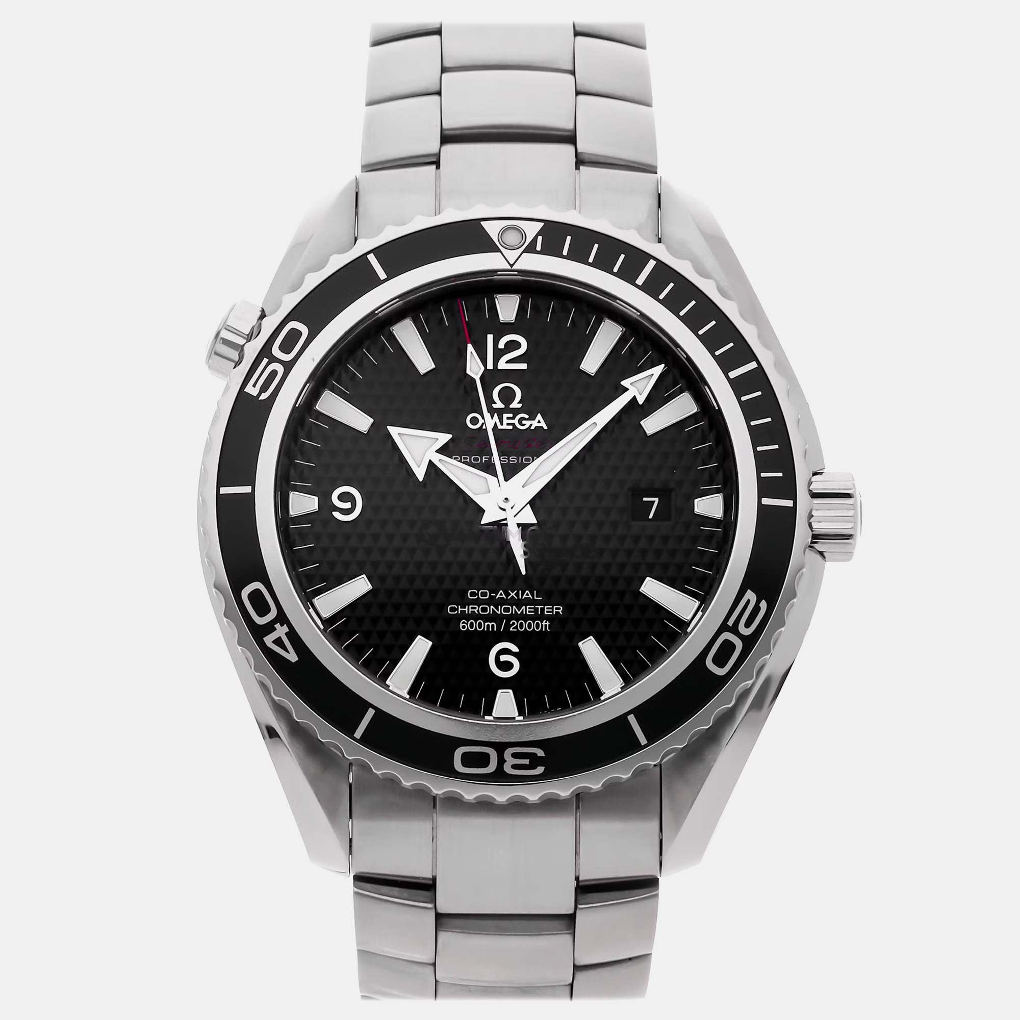 

Pre-Owned Omega Seamaster Planet Ocean Quantum of Solace Limited Edition 222.30.46.20.01.001, Black