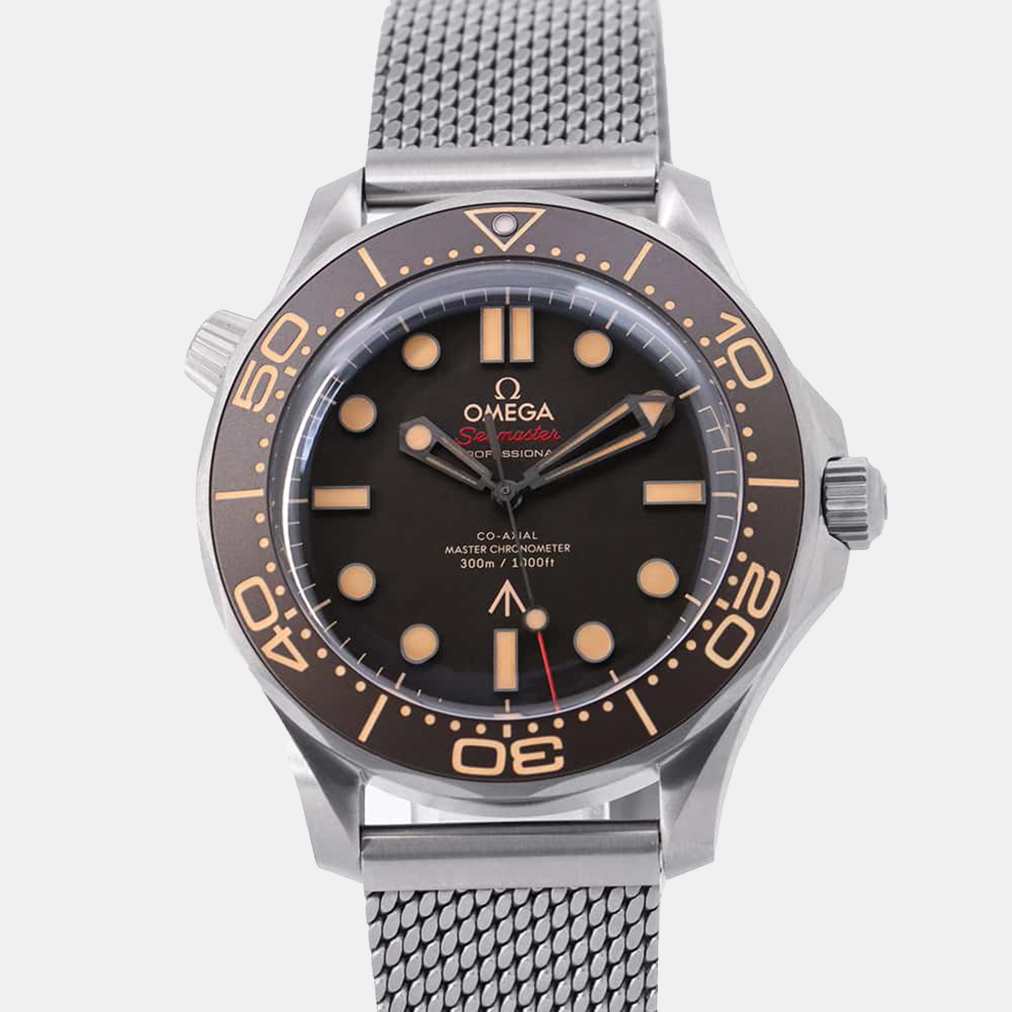 

Omega Black Titanium Seamaster Diver 300 M 210.90.42.20.01.001 Automatic Men's Wristwatch