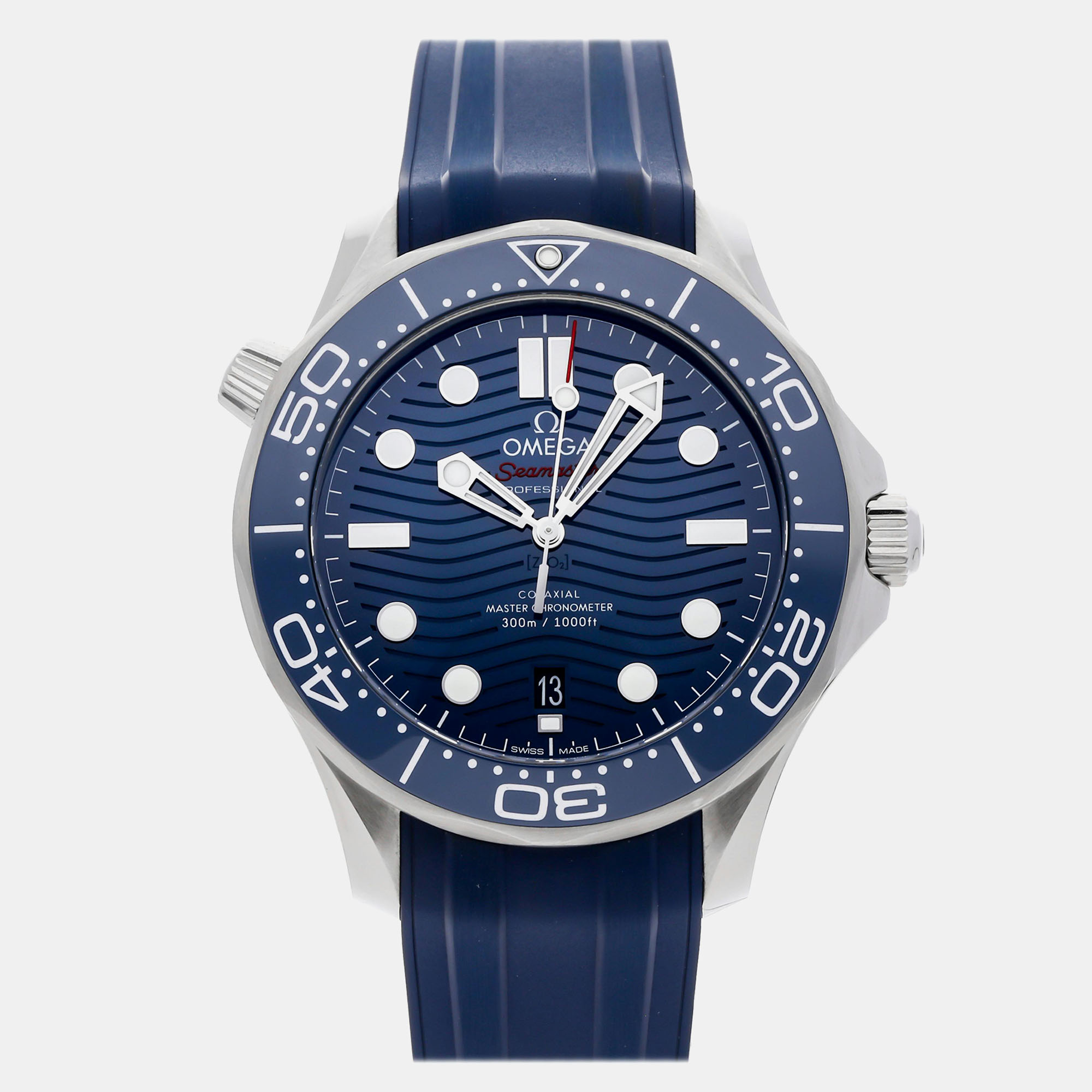 

Pre-Owned Omega Seamaster Diver 300M 210.32.42.20.03.001 42 mm, Blue