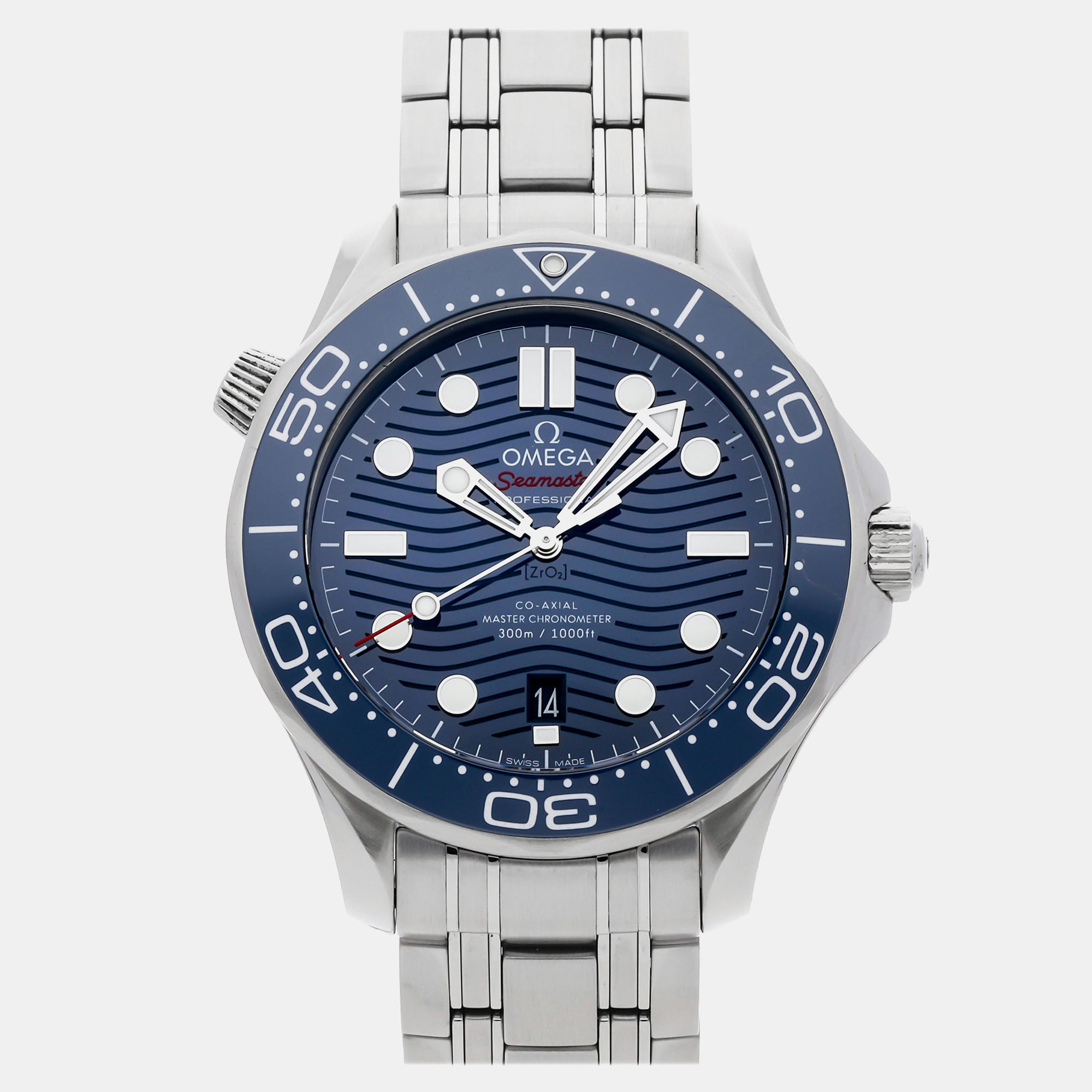 

Pre-Owned Omega Seamaster Diver 300M 210.30.42.20.03.001 42 mm, Blue