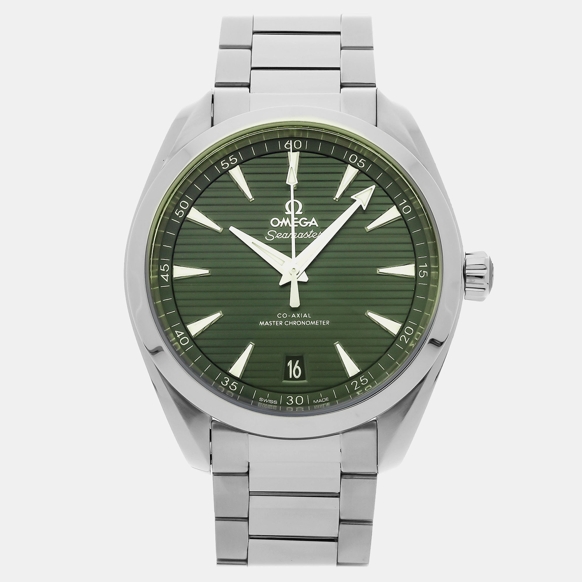 

Pre-Owned Omega Seamaster Aqua Terra 150M 220.10.41.21.10.001, Green