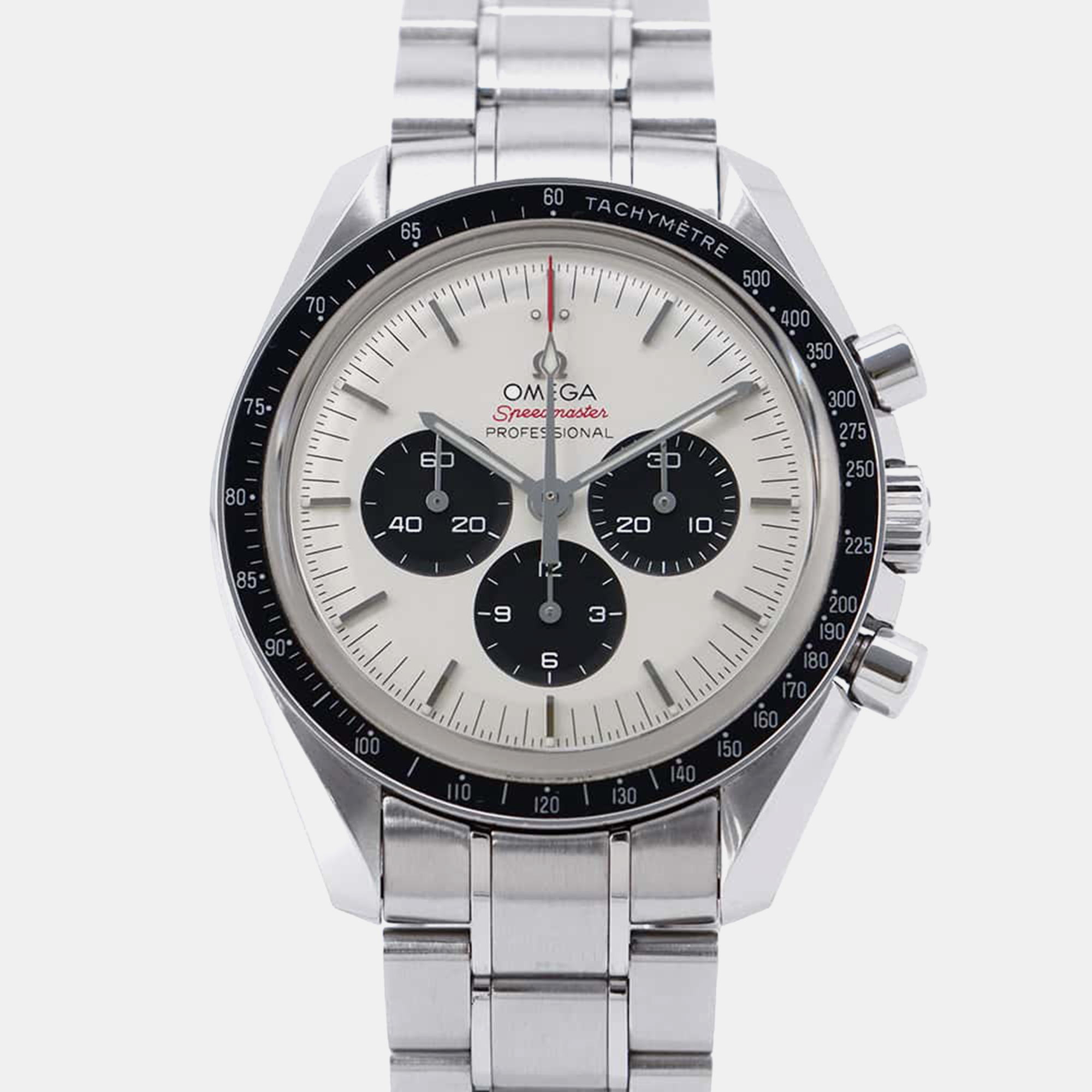 

Omega White Stainless Steel Speedmaster 2020 Tokyo Olympics 522.30.42.30.04.001 Automatic Men's Wristwatch