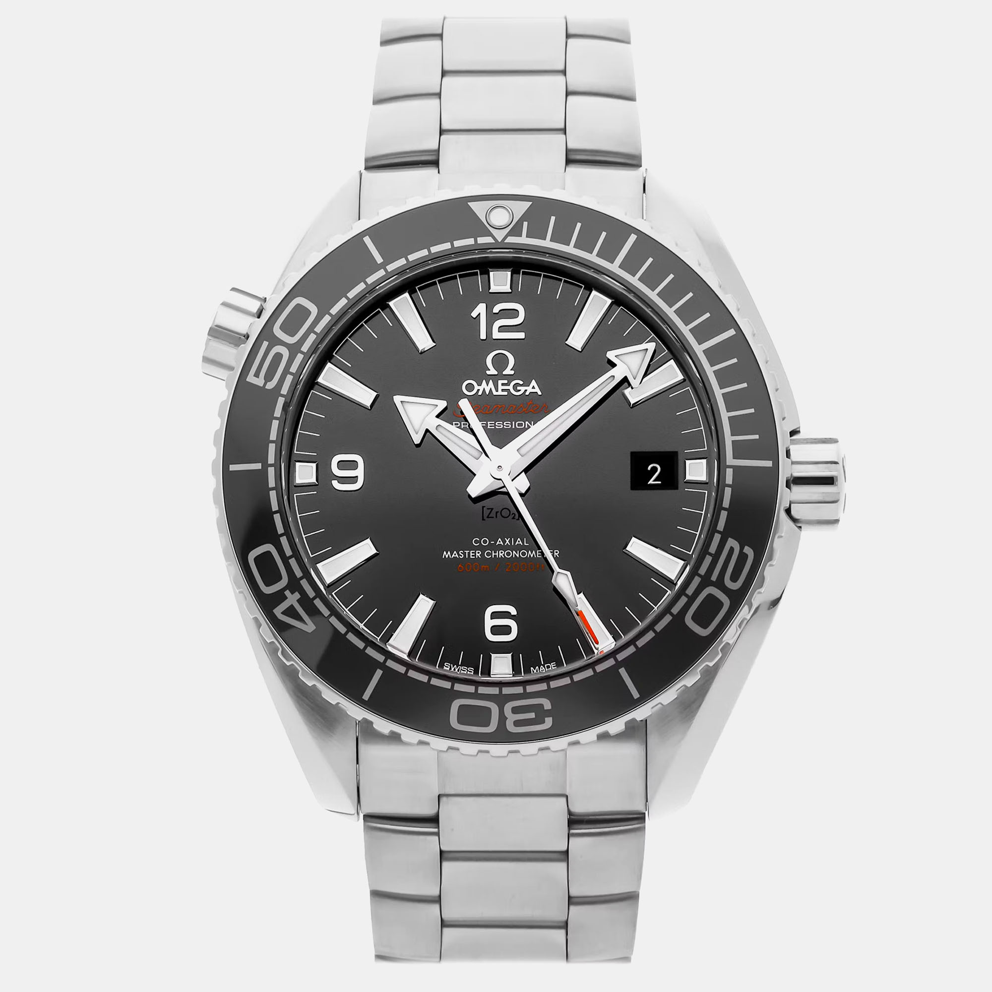 

Pre-Owned Omega Seamaster Planet Ocean 600M Men's Watch 43 mm, Black
