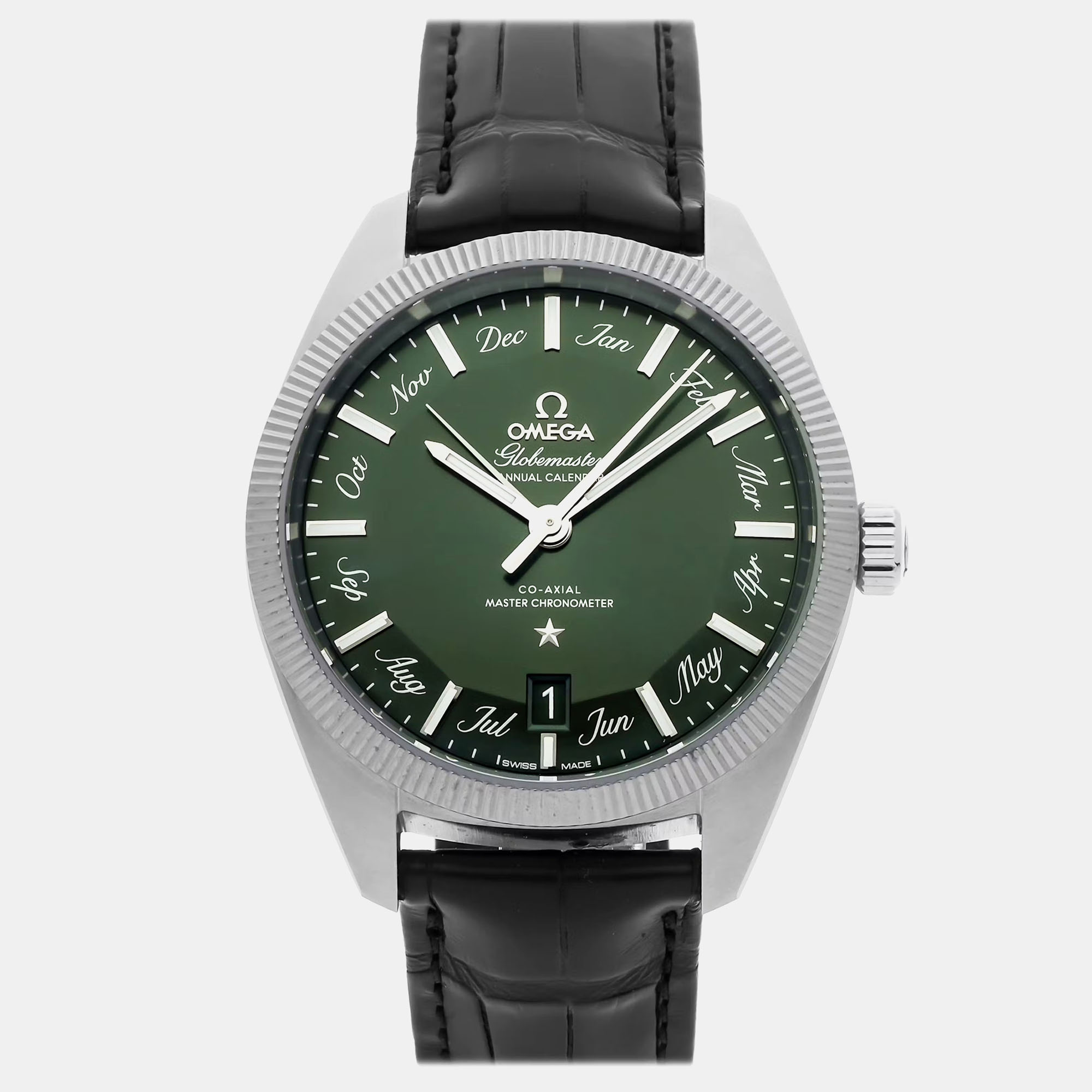 

Pre-Owned Omega Constellation Globemaster Annual Calendar, Green