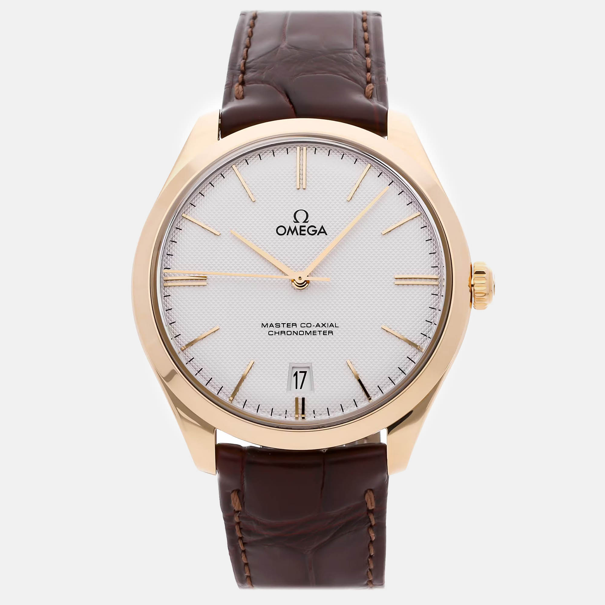 

Pre-Owned Omega De Ville Tresor 432.53.40.21.02.001, Silver