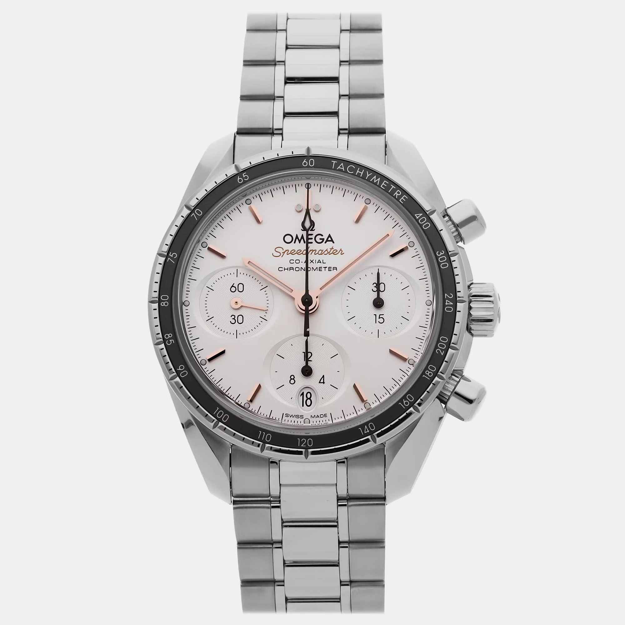 

Pre-Owned Omega Speedmaster Chronograph 324.30.38.50.02.001, Silver