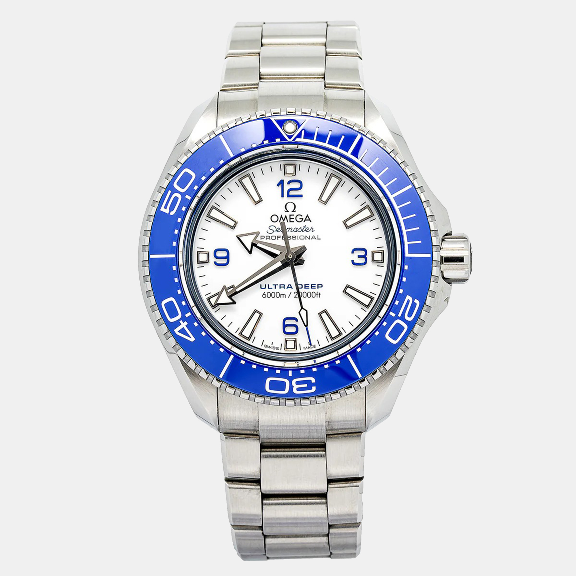 

Omega Seamaster Planet Ocean Ultra 215.30.46.21.04.001 Automatic White Stainless Steel Men's Wristwatch