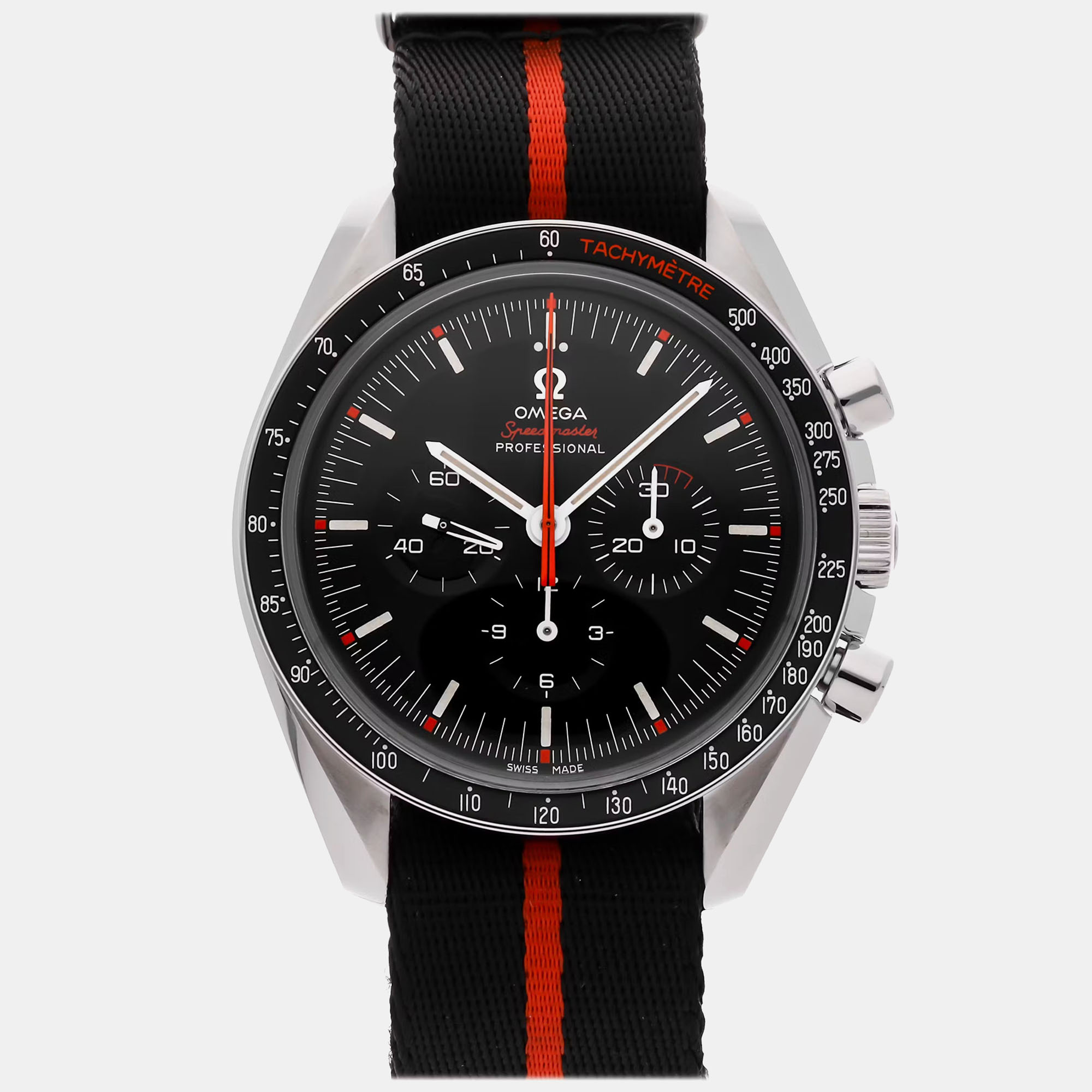 

Pre-Owned Omega Speedmaster Moonwatch Anniversary Limited Edition Speedy Tuesday Ultraman 311.12.42.30.01.001 42 mm, Black