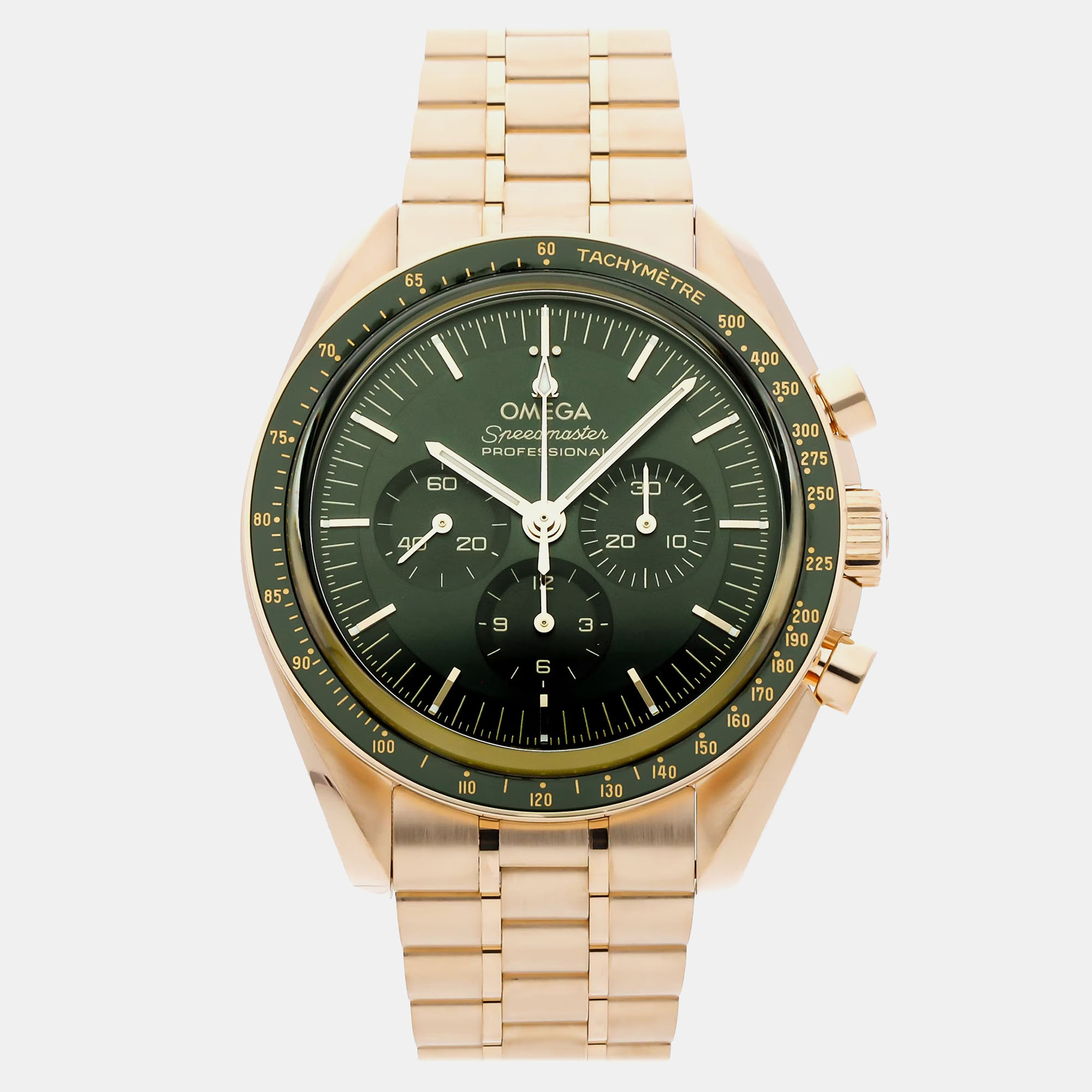 

Pre-Owned Omega Speedmaster Moonwatch Professional 310.60.42.50.10.001 42 mm, Green